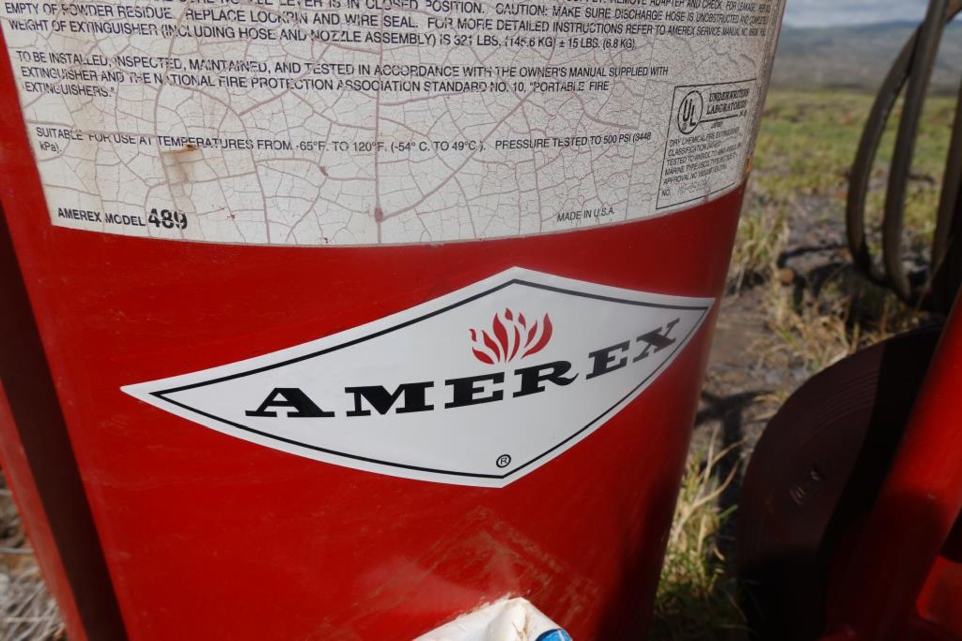Wheeled Dry Chemical Extinguisher, 150 lb. - Image 8 of 12