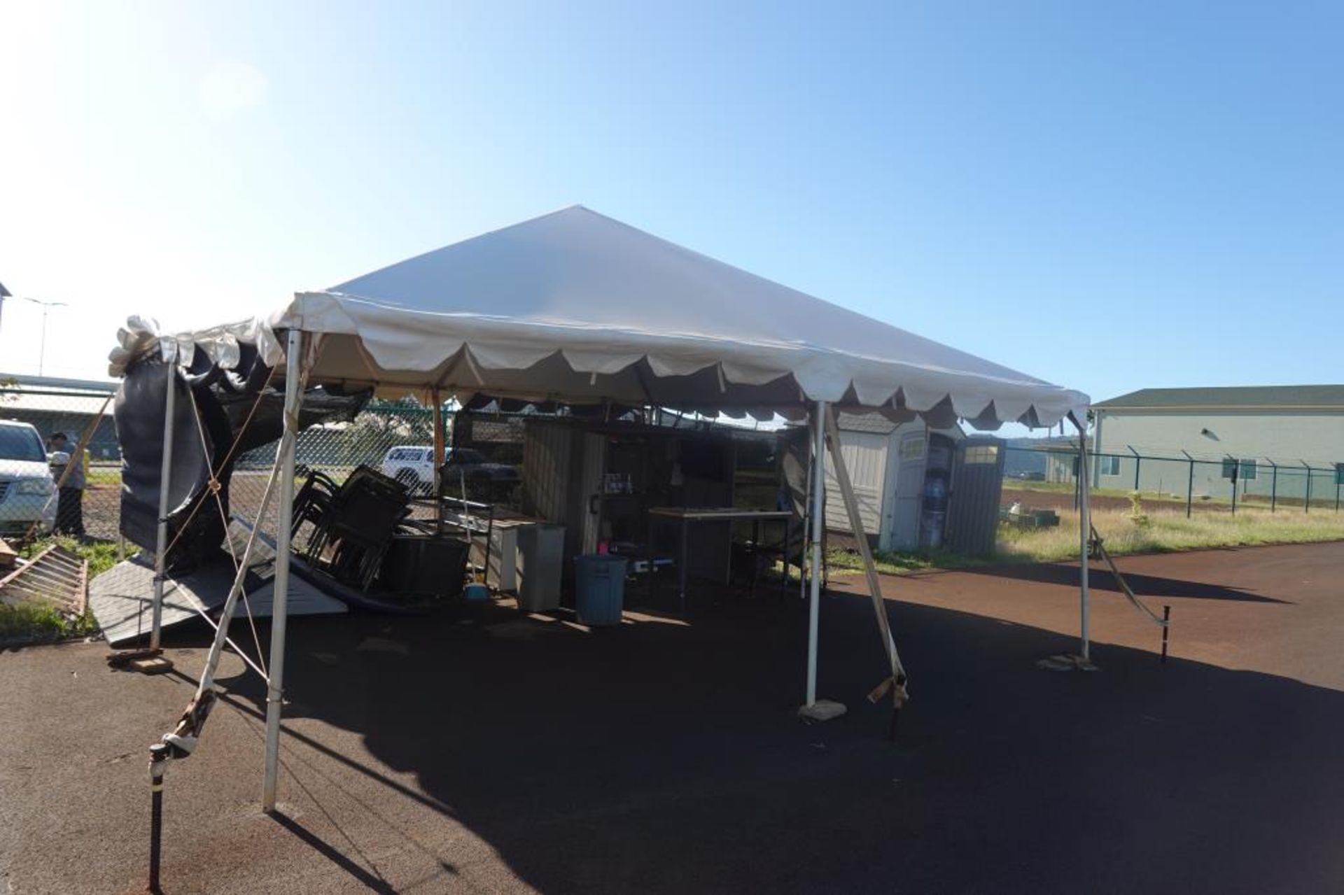20' x 20' Industrial Shade Canopy - Image 2 of 12