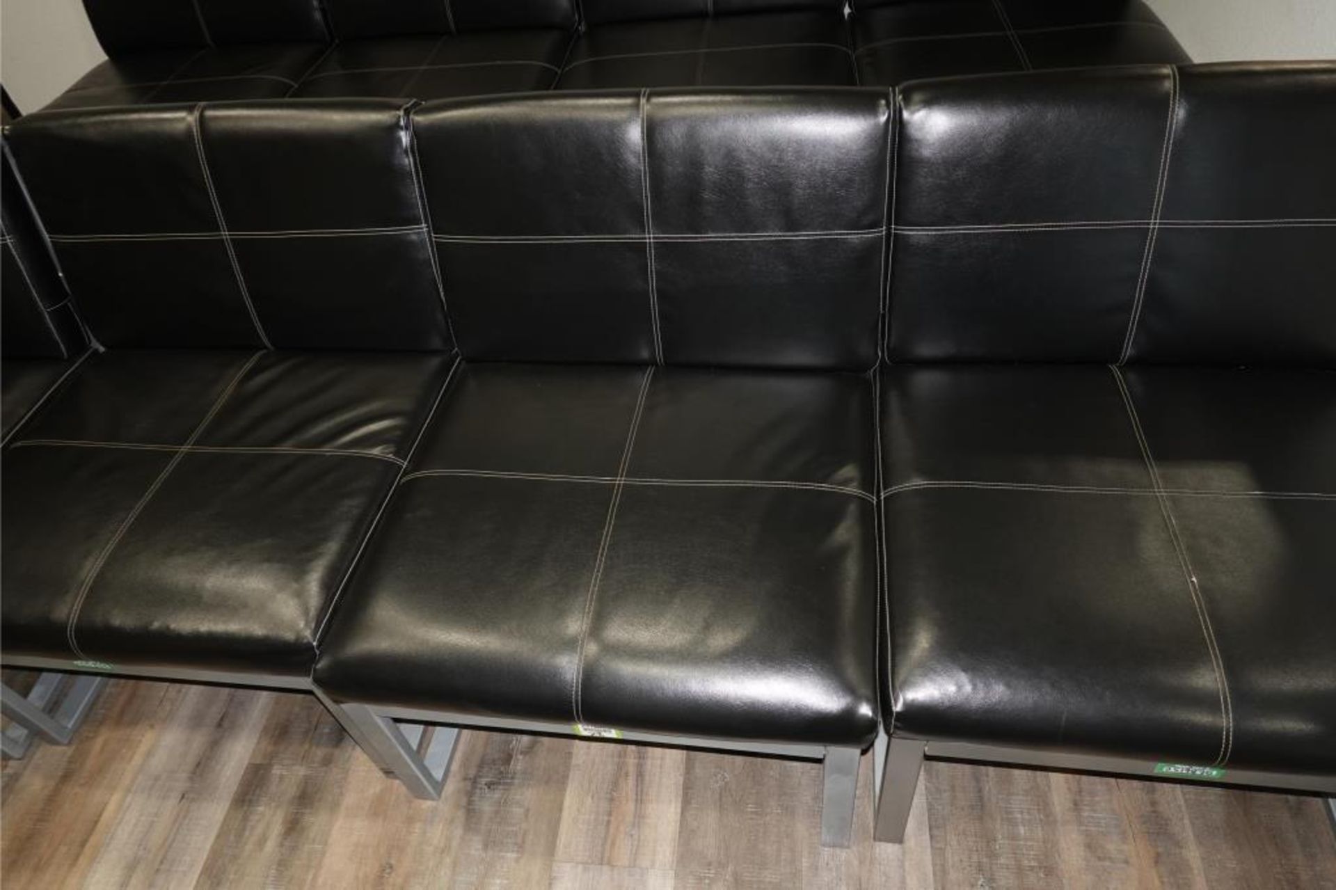 Leather Lounge Area Chairs - Image 6 of 7