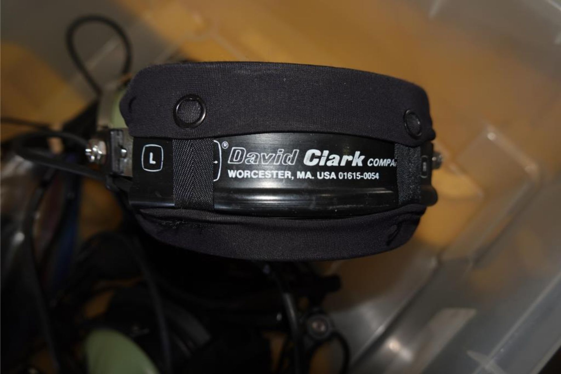 David Clark Helicopter Aviation Head Sets - Image 5 of 6