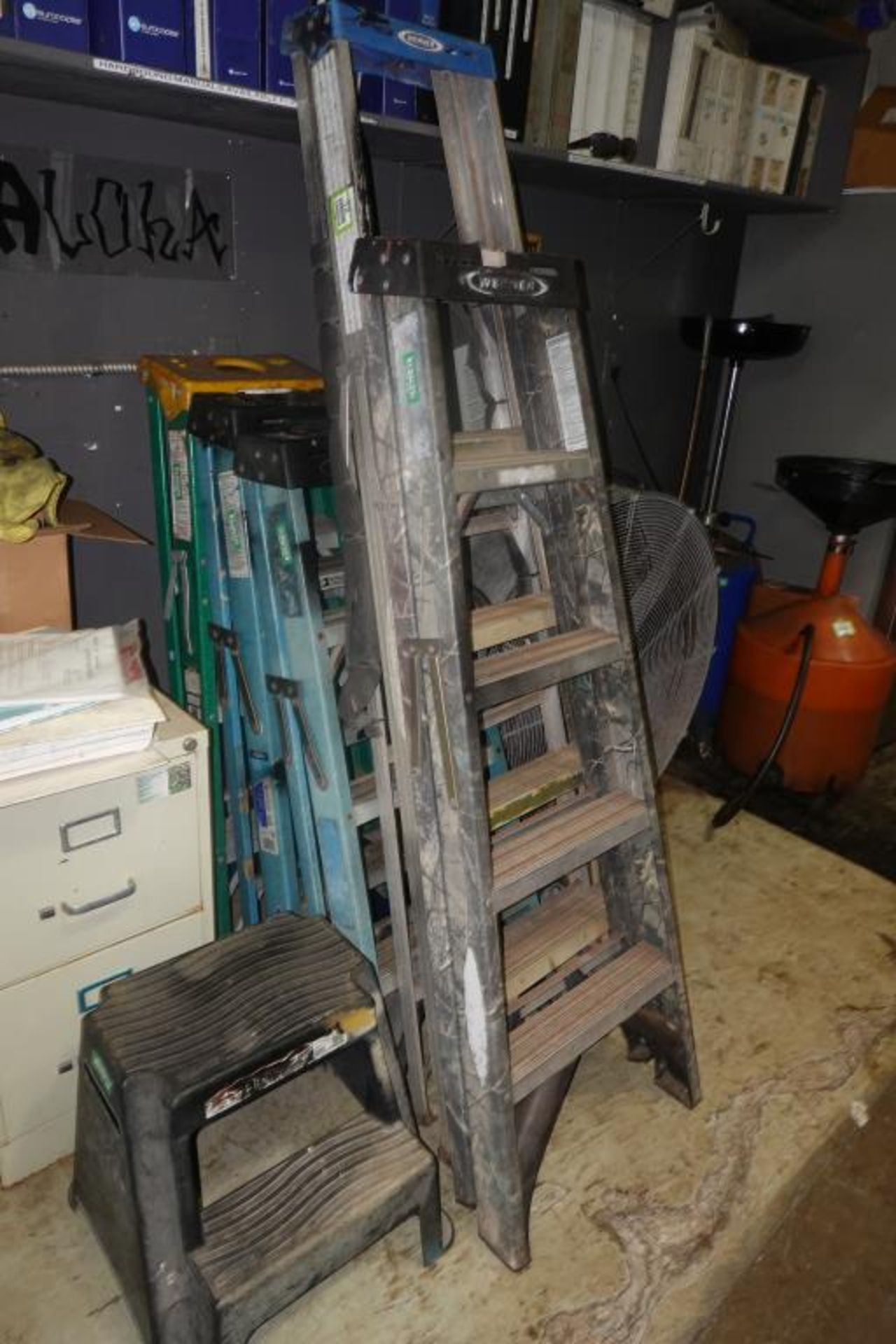 Assorted Shop Ladders