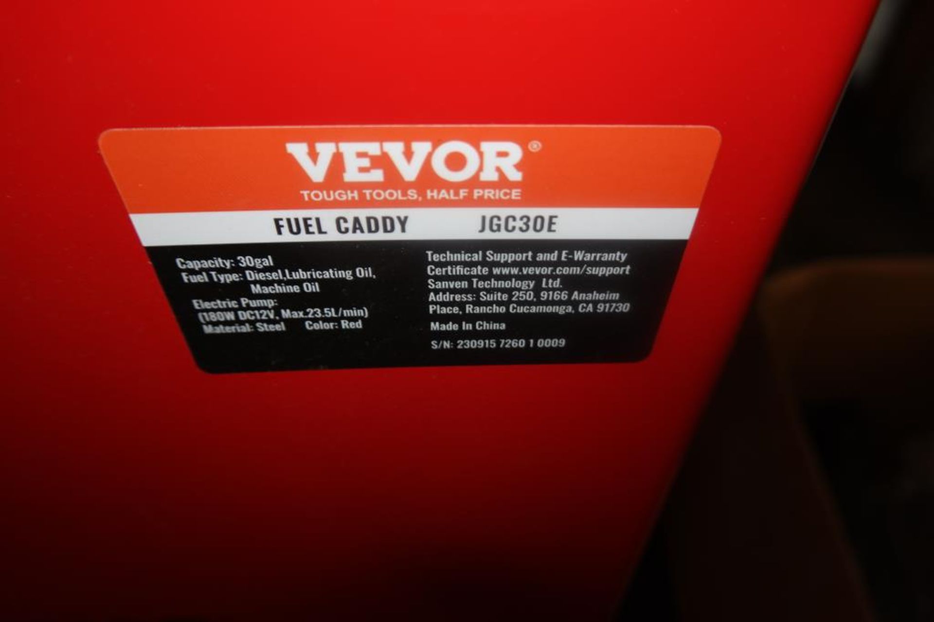 VEVOR Mobile Helicopter Fuel Caddy - Image 6 of 6