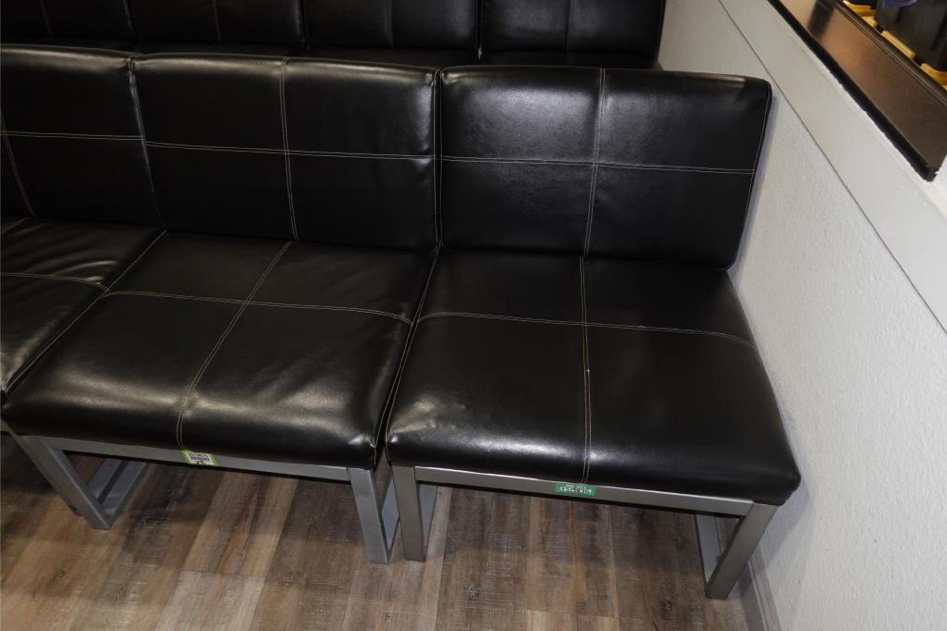 Leather Lounge Area Chairs - Image 2 of 7