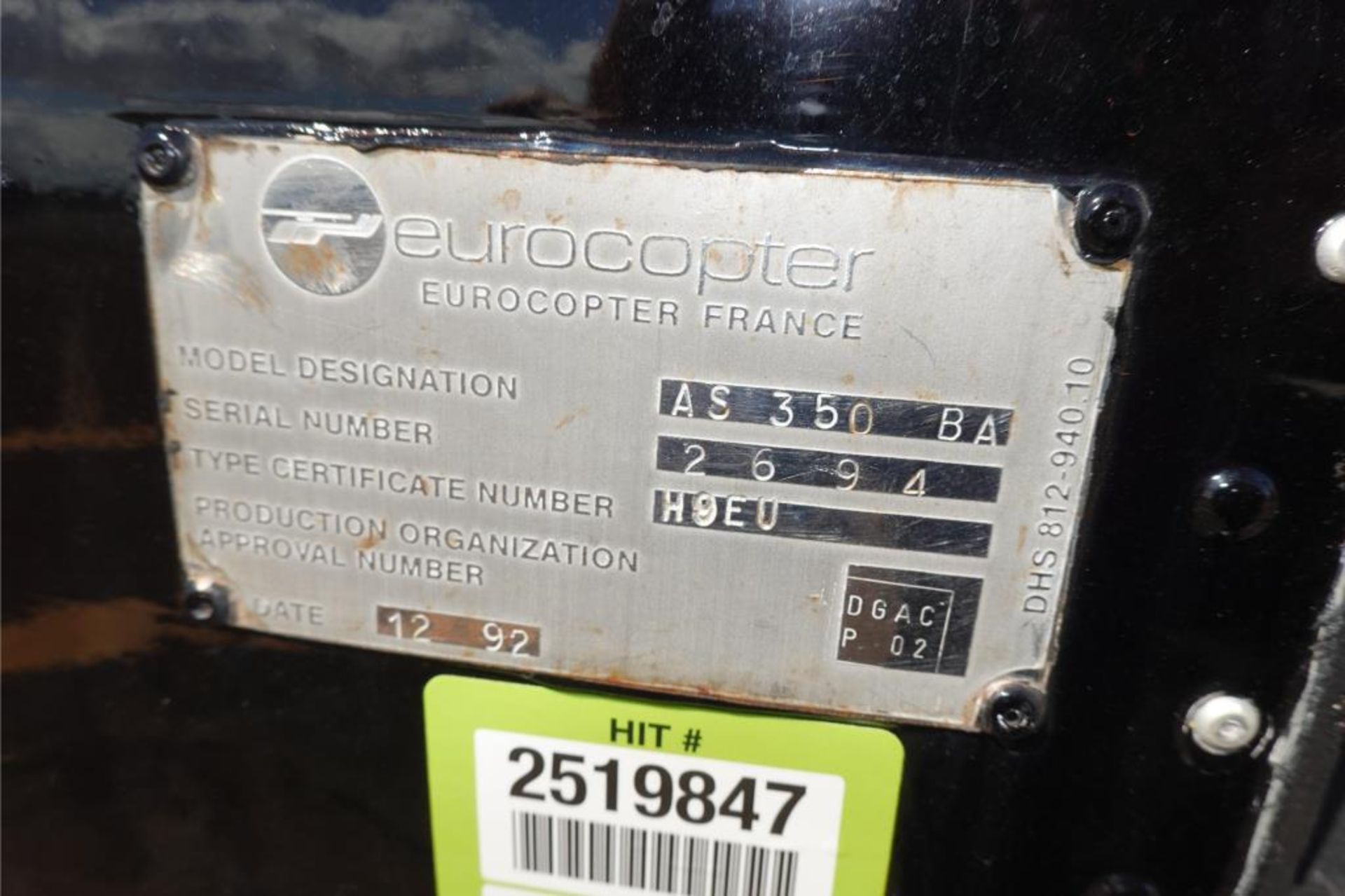 Eurocopter 5- Passenger Helicopter - Image 26 of 41