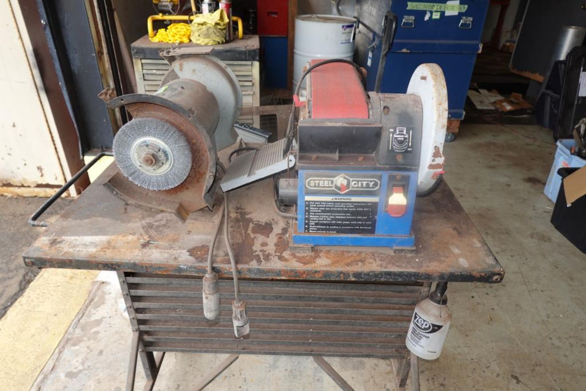 Disk/Belt Sander Combo & Grinder