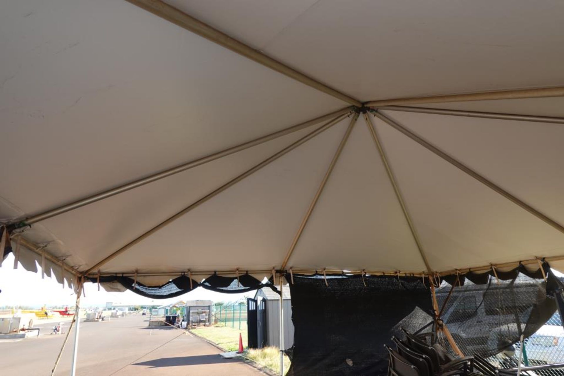 20' x 20' Industrial Shade Canopy - Image 6 of 12