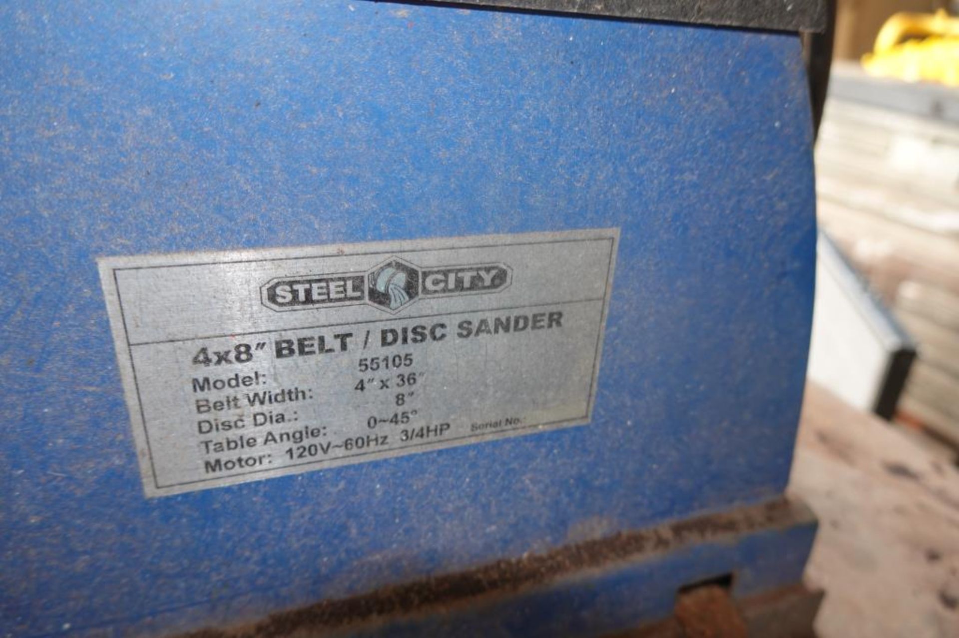 Disk/Belt Sander Combo & Grinder - Image 3 of 8