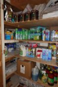 Kitchen Supply Pantry Contents