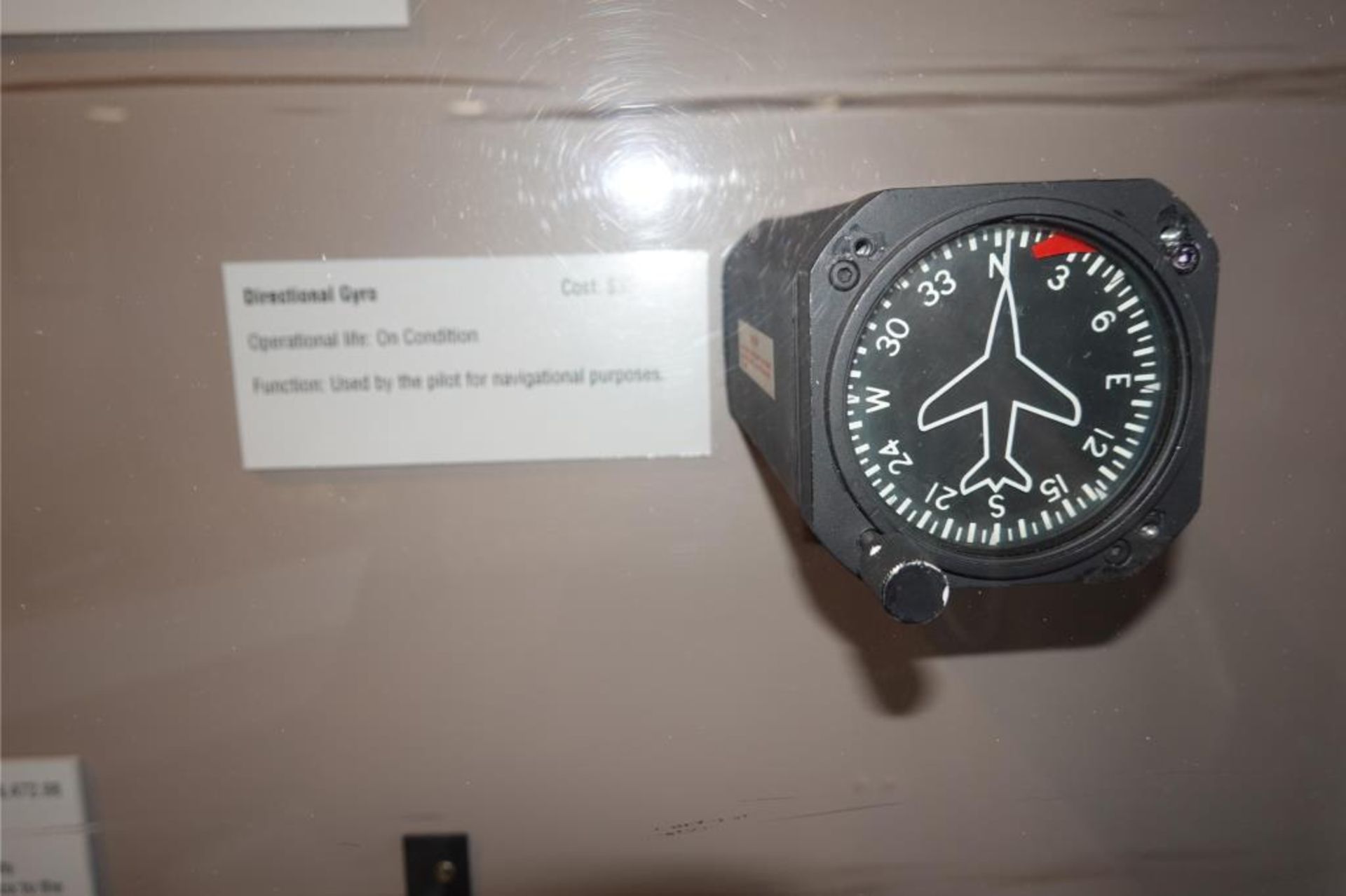 Retired Helicopter Parts Display Cabinet - Image 8 of 19