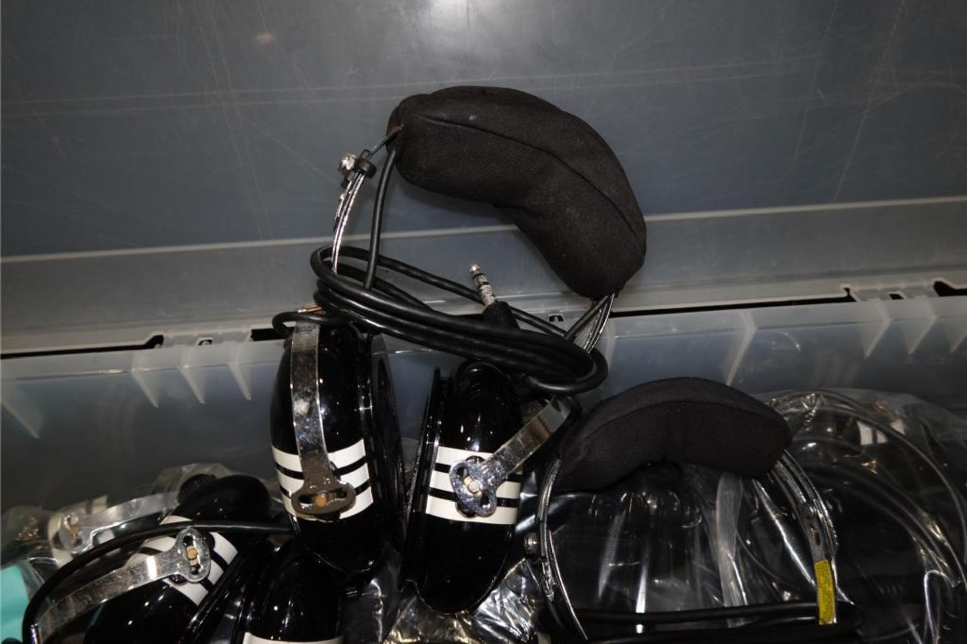 David Clark Helicopter Aviation Head Sets - Image 2 of 5