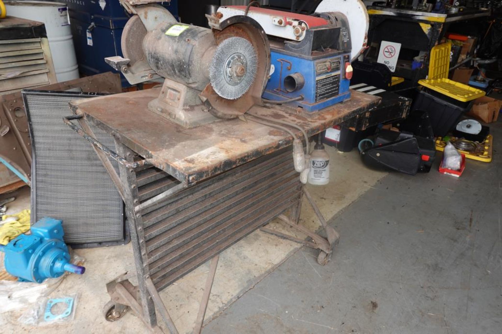 Disk/Belt Sander Combo & Grinder - Image 6 of 8
