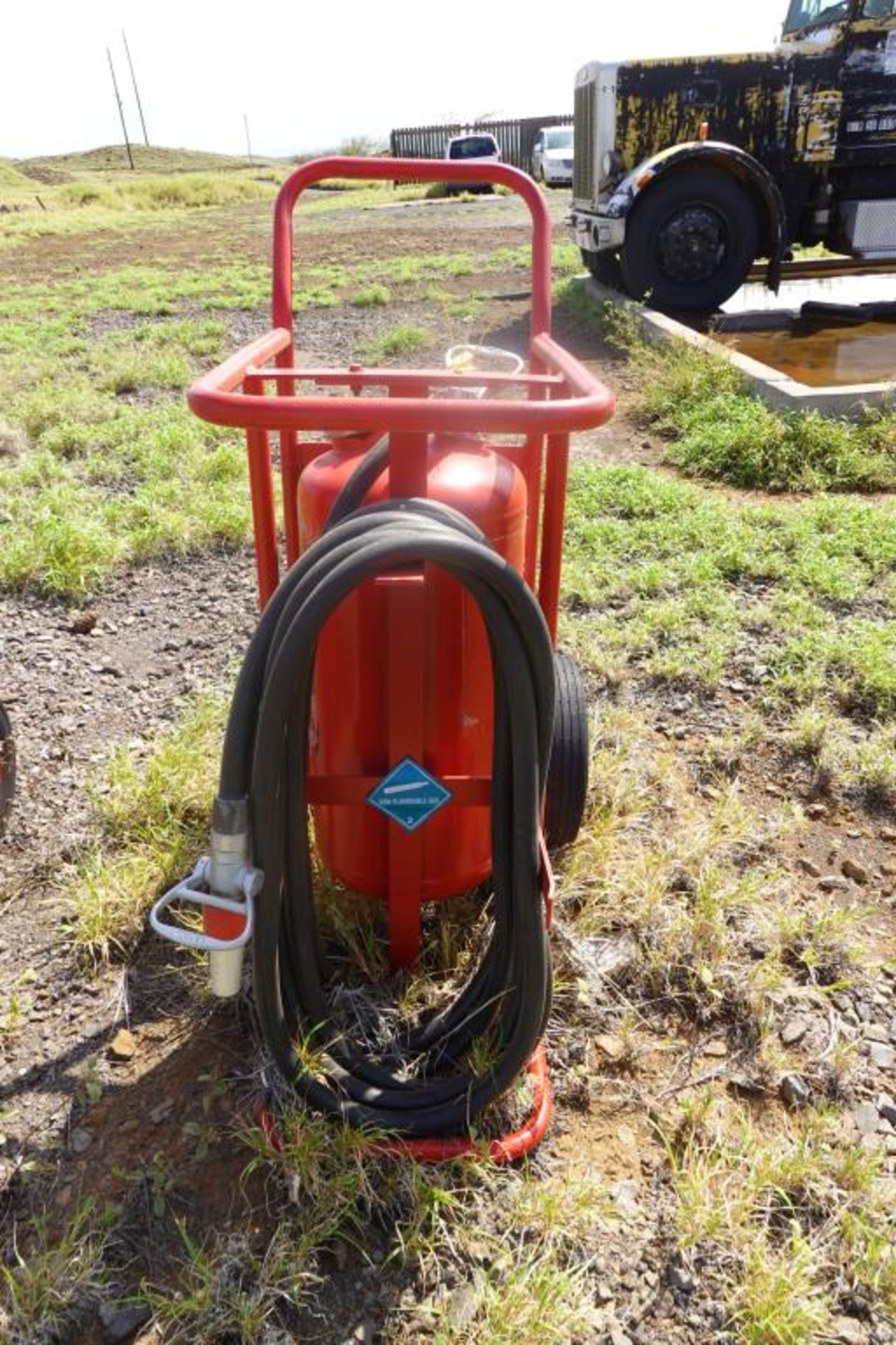 Wheeled Dry Chemical Extinguisher, 150 lb. - Image 2 of 12