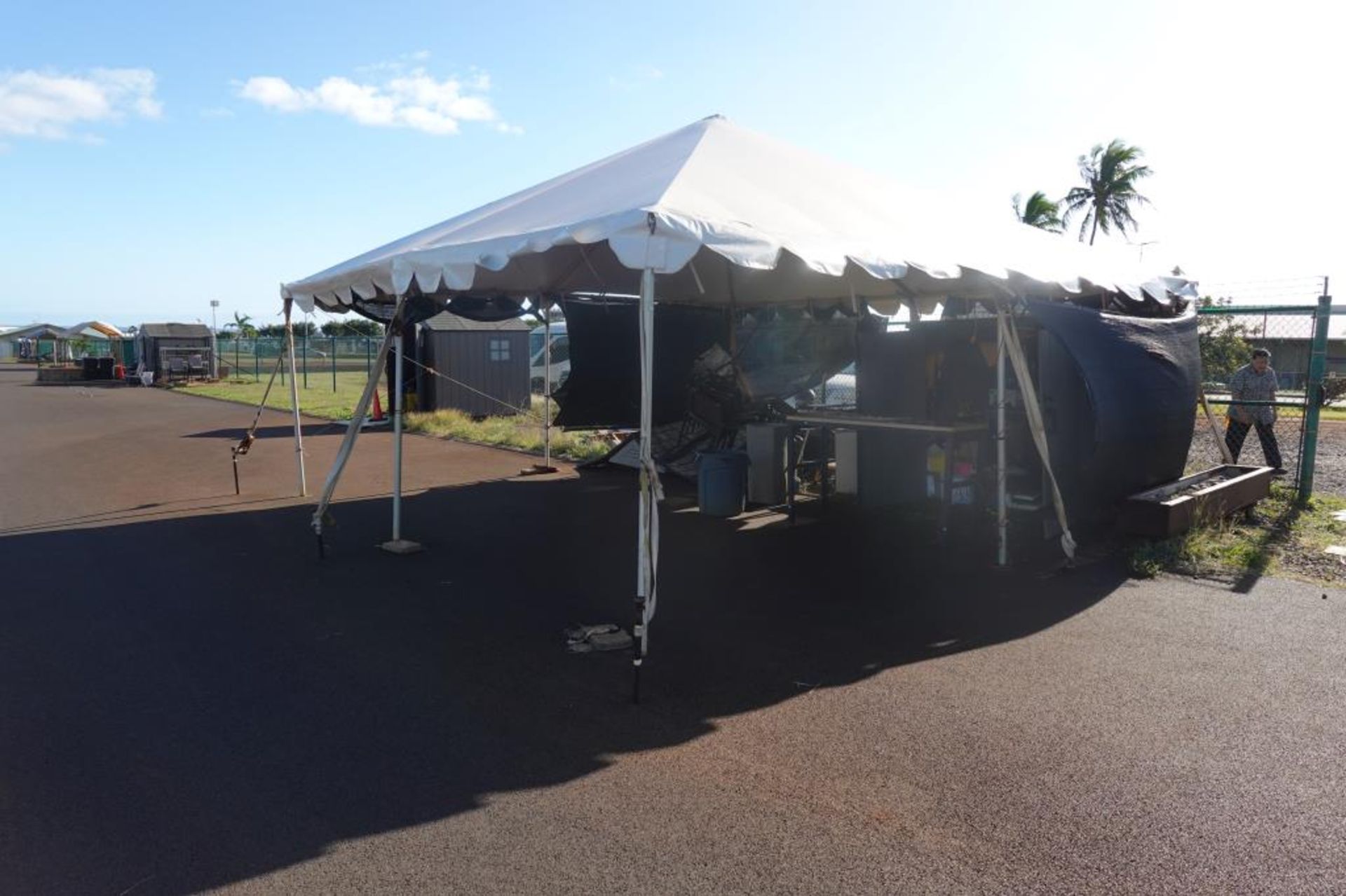 20' x 20' Industrial Shade Canopy - Image 3 of 12