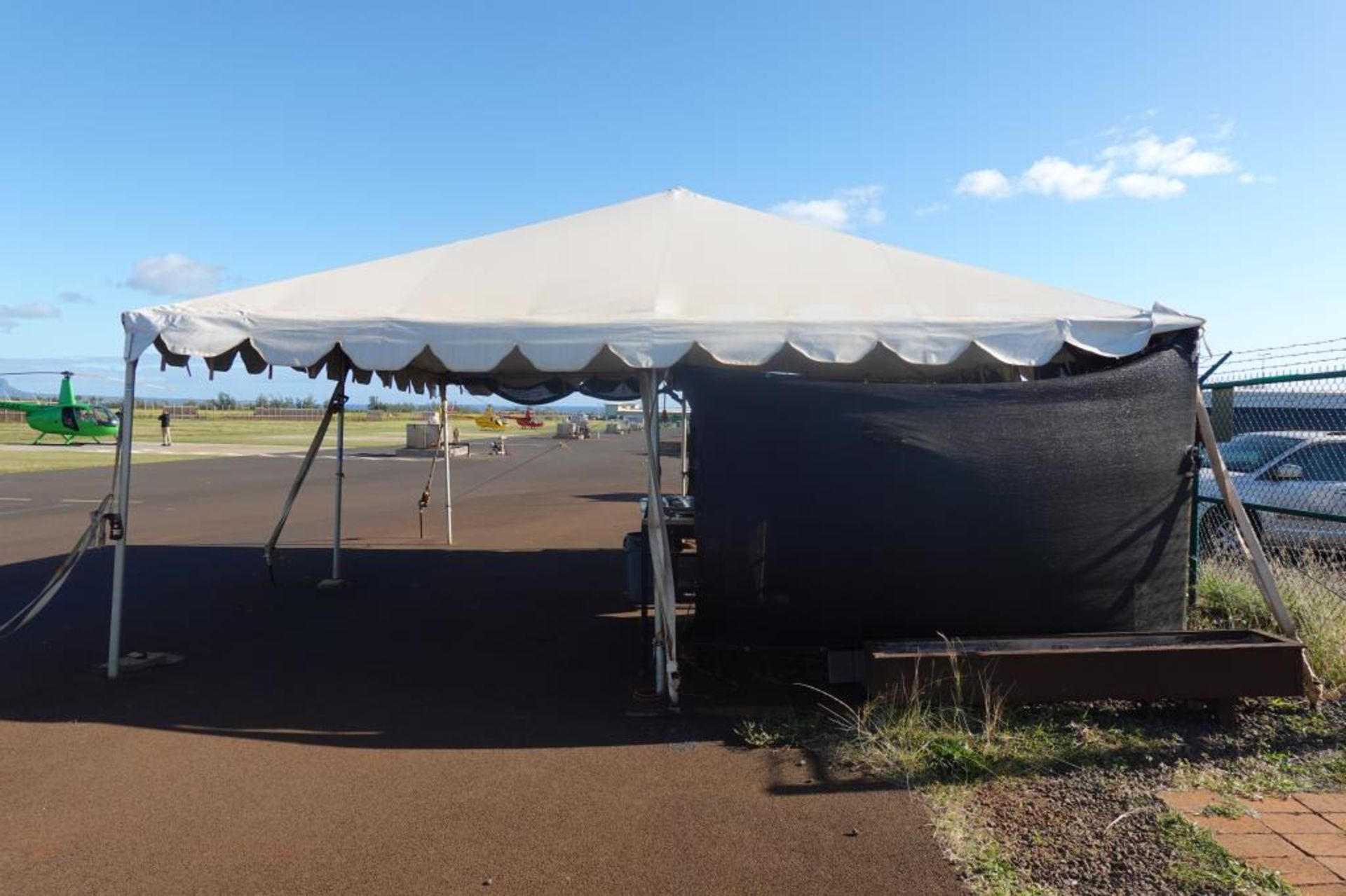 20' x 20' Industrial Shade Canopy - Image 4 of 12
