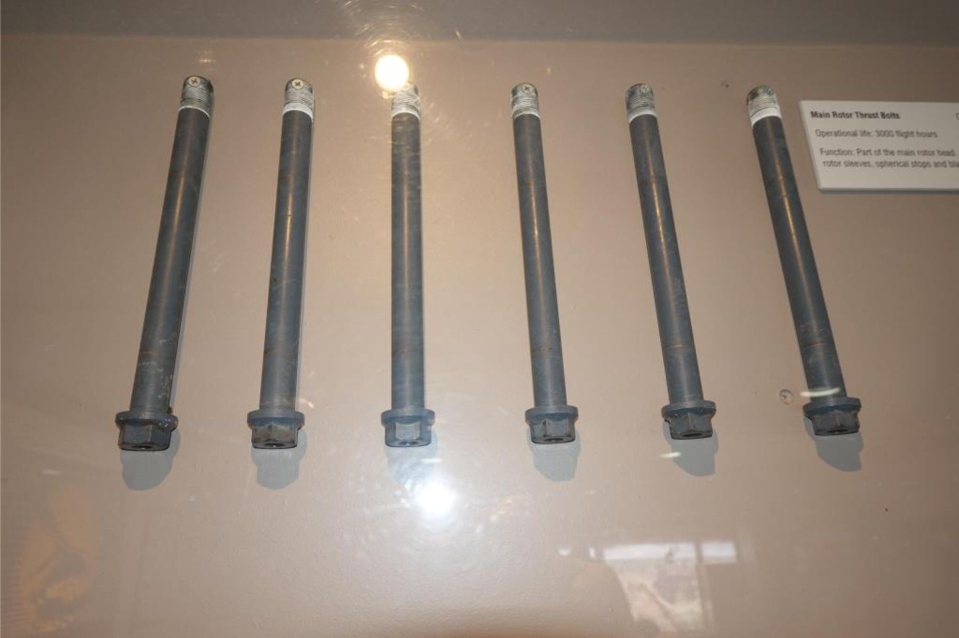 Retired Helicopter Parts Display Cabinet - Image 16 of 19
