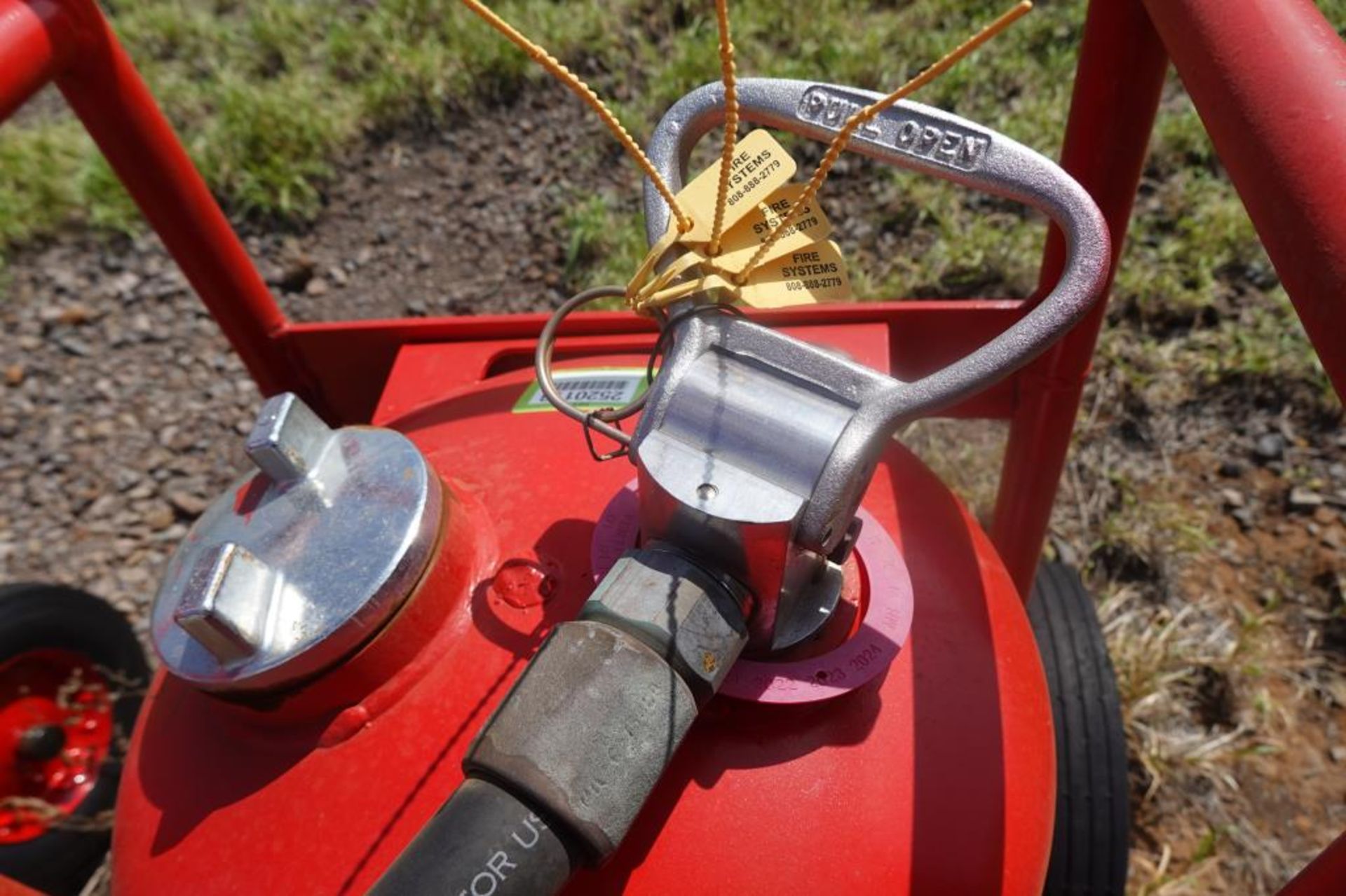 Wheeled Dry Chemical Extinguisher, 150 lb. - Image 10 of 12