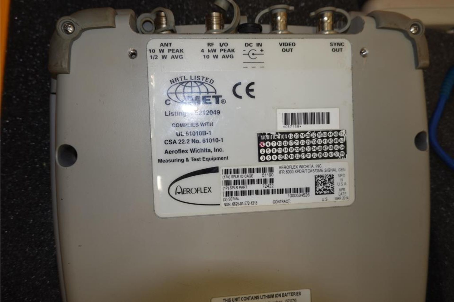 AeroFlex Transponder TCAS/DME Test Set - Image 5 of 14