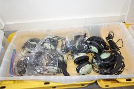 David Clark Helicopter Aviation Head Sets