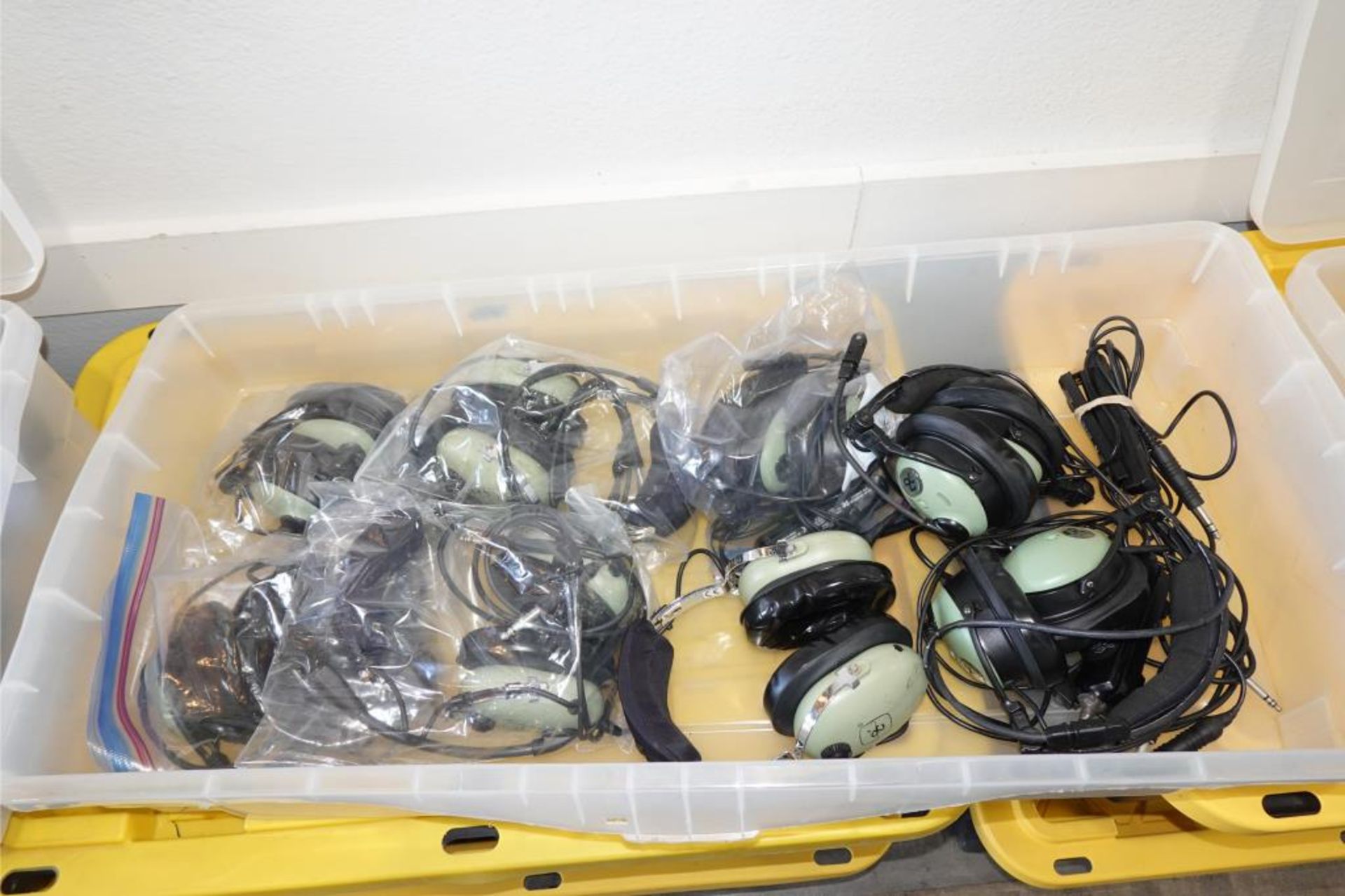David Clark Helicopter Aviation Head Sets