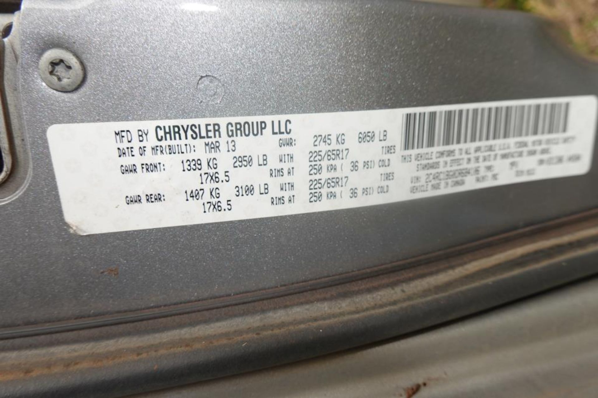 2013 Chrysler Passenger Van - Image 18 of 21