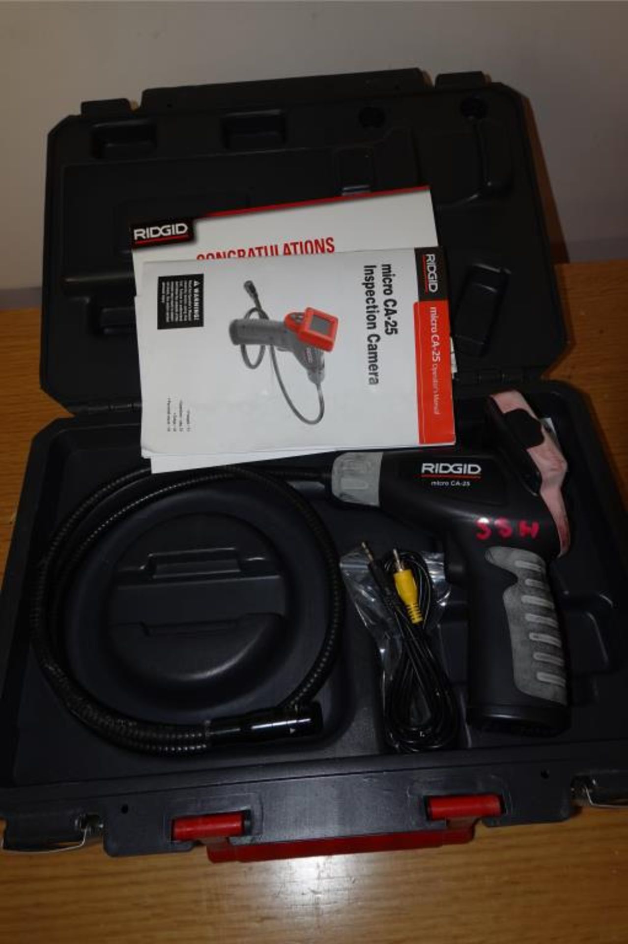 Rigid Cordless Digital Inspection Camera