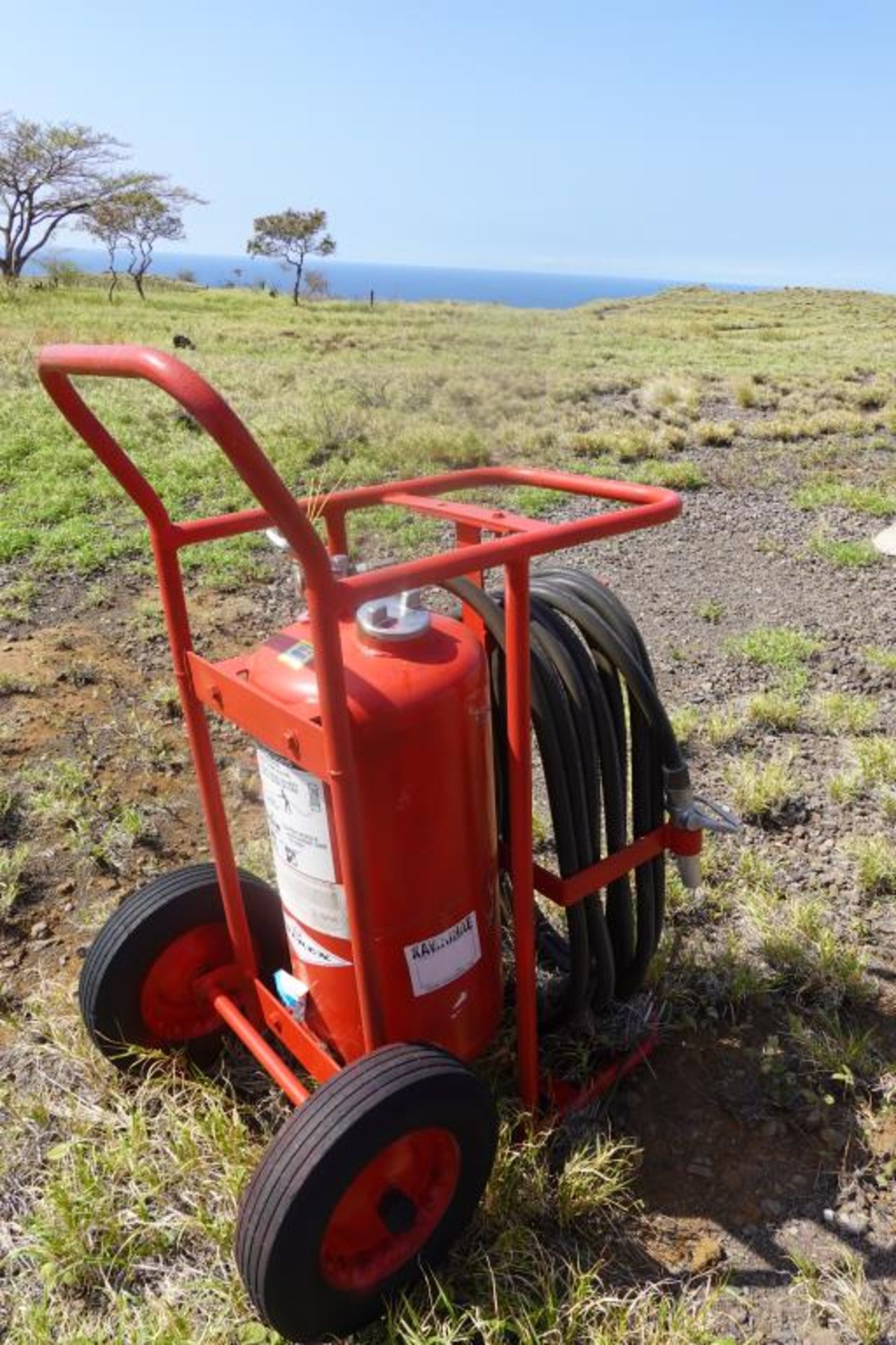 Wheeled Dry Chemical Extinguisher, 150 lb. - Image 6 of 12