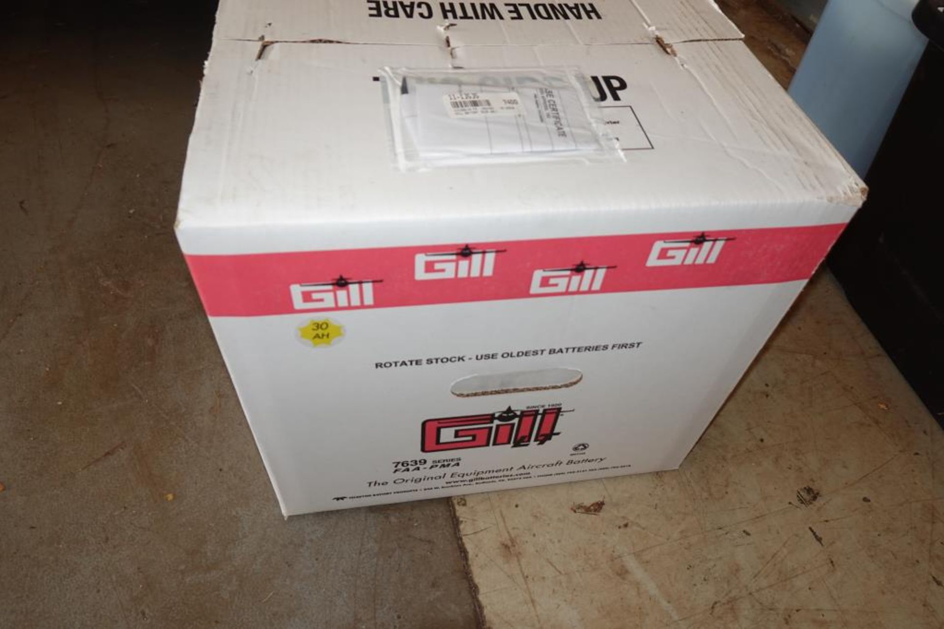 GILL LT Aircraft Battery, NEW In Unopened Box - Image 2 of 8