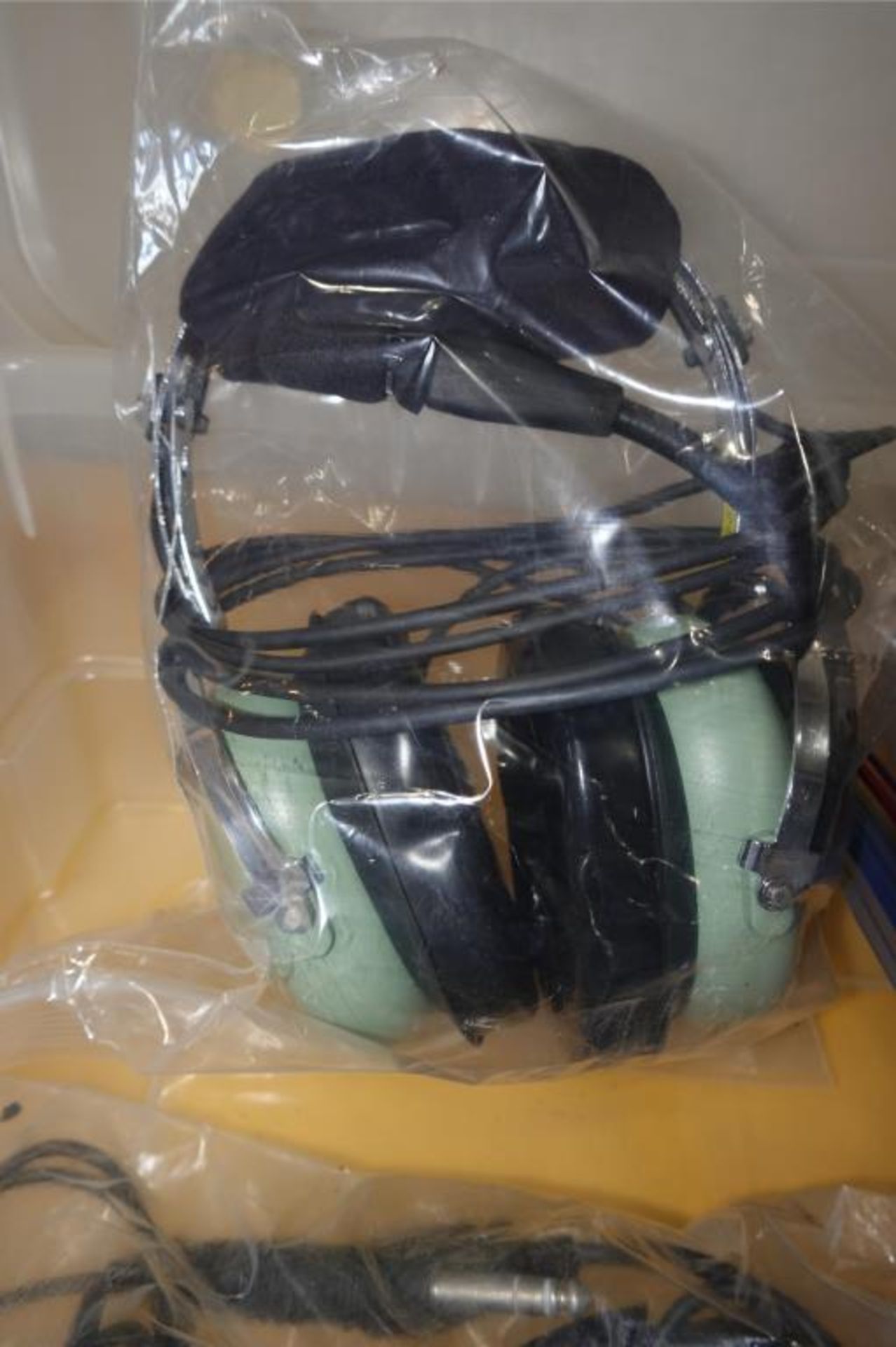 David Clark Helicopter Aviation Head Sets - Image 3 of 7