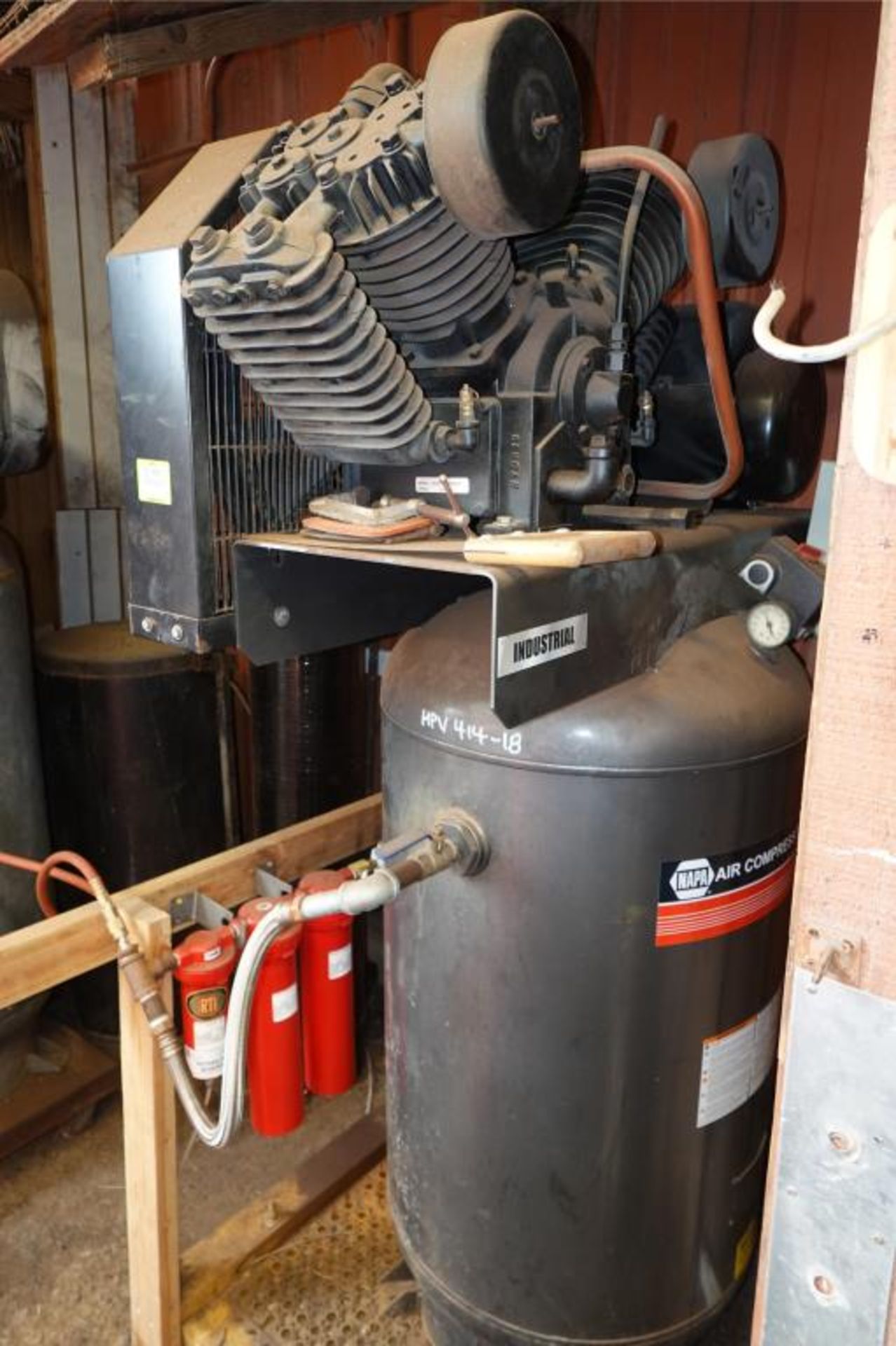 Napa Air Compressors 5-HP Vertical Air Compressor - Image 2 of 10