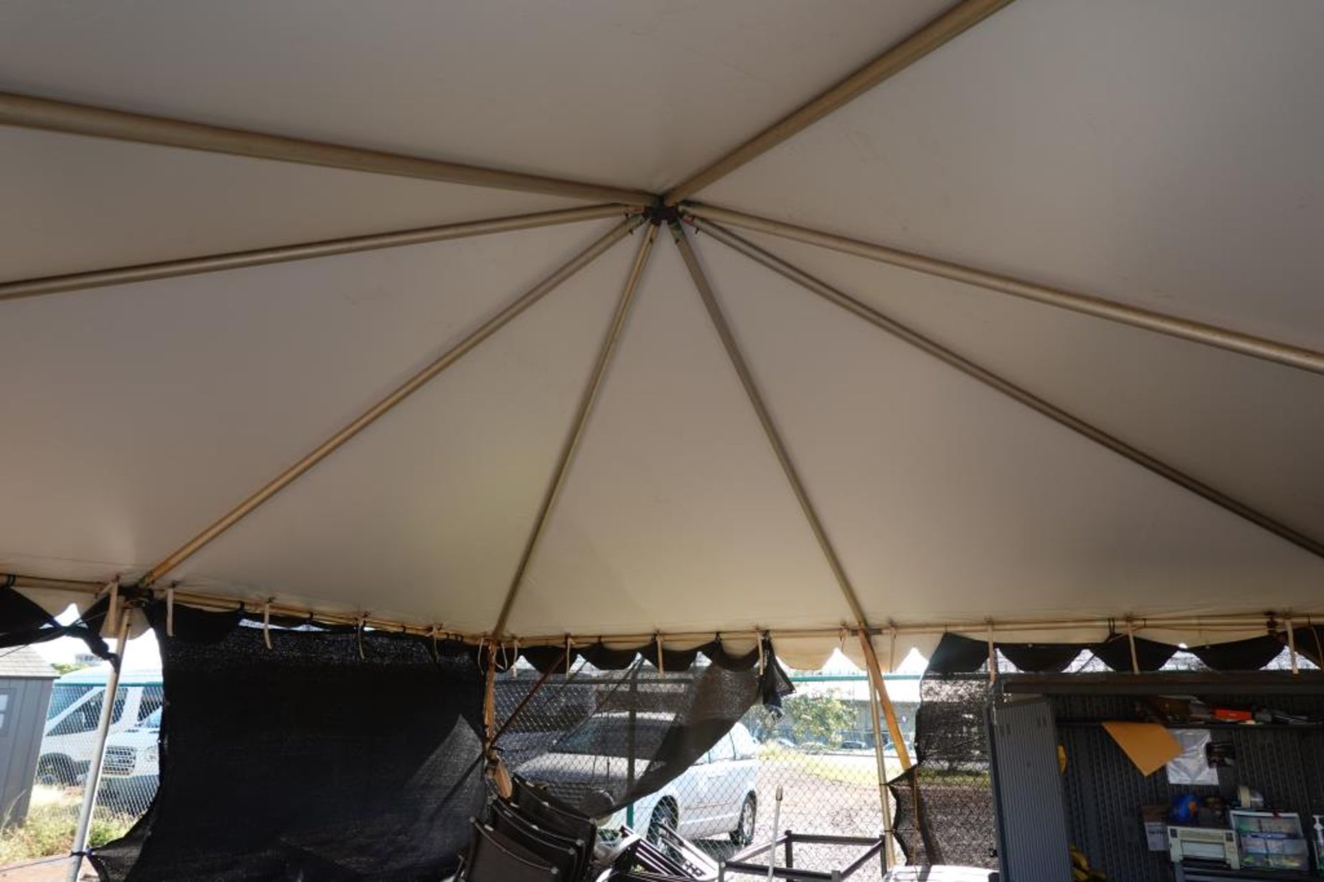 20' x 20' Industrial Shade Canopy - Image 7 of 12