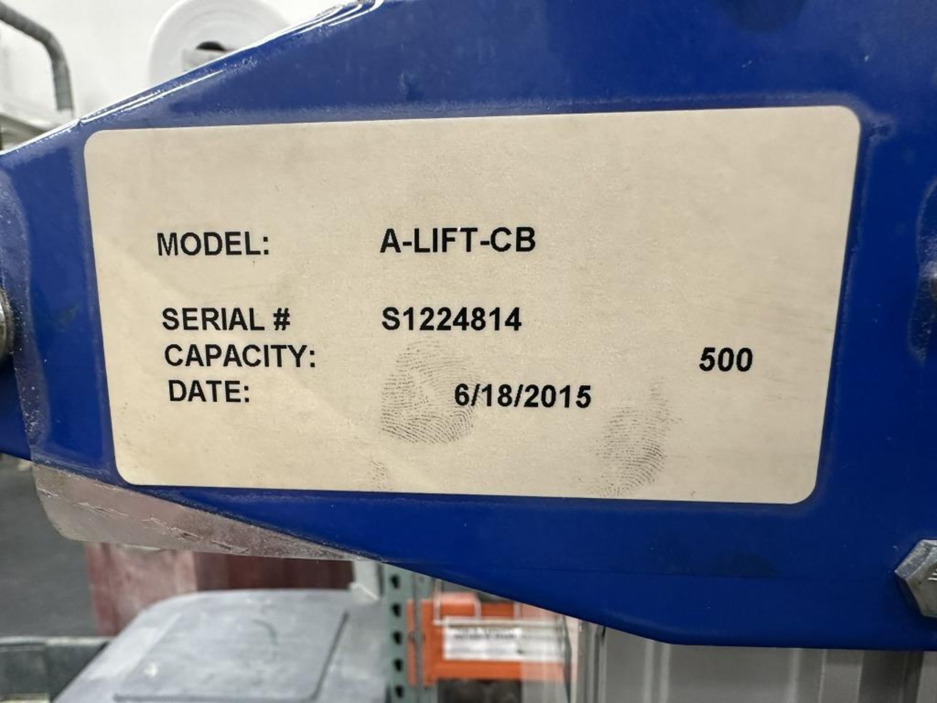 Vestil Hand Lift Truck - Image 6 of 6