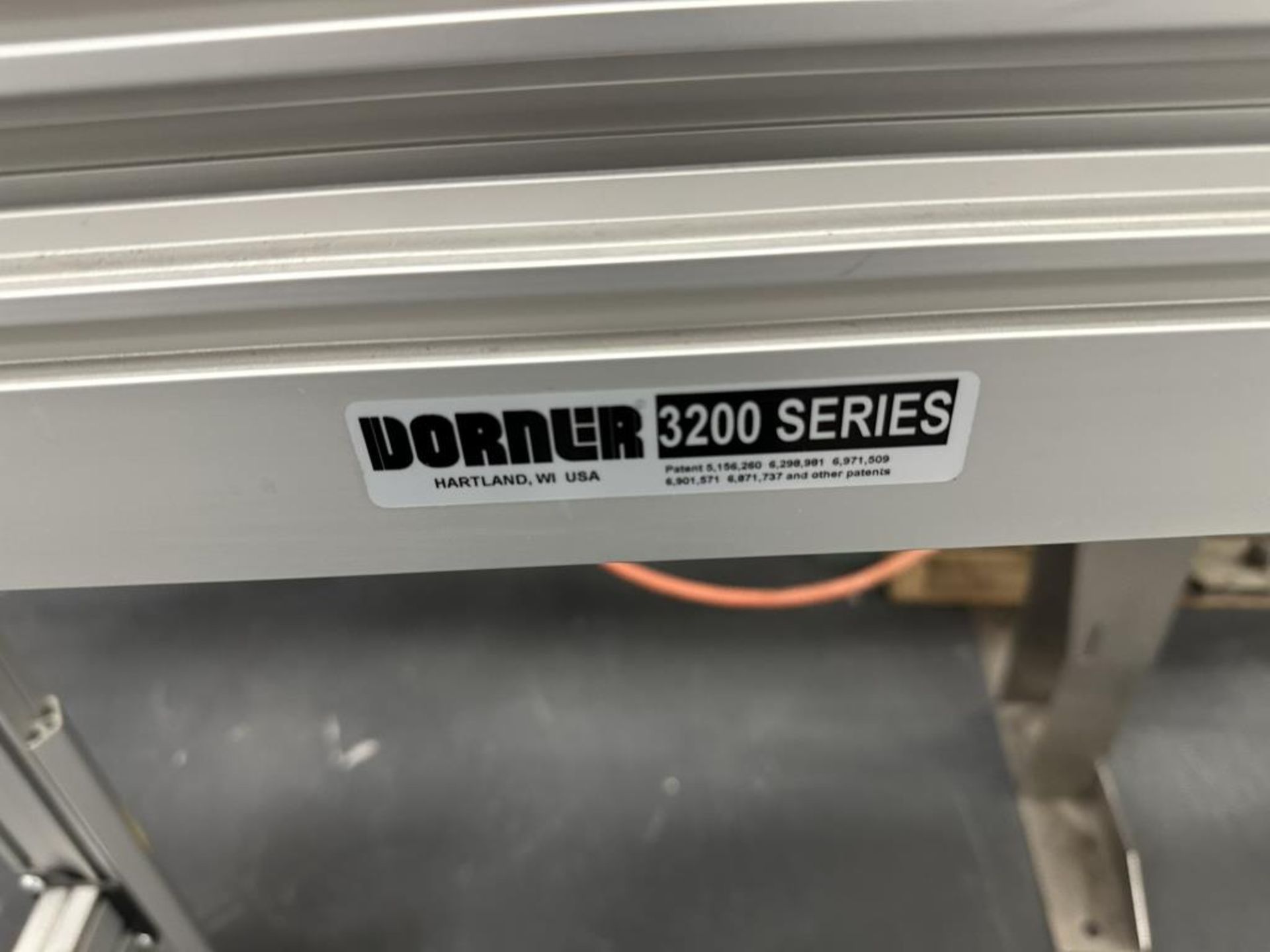 Dorner 3200 Series 8" Plastic Chain Conveyor - Image 3 of 6