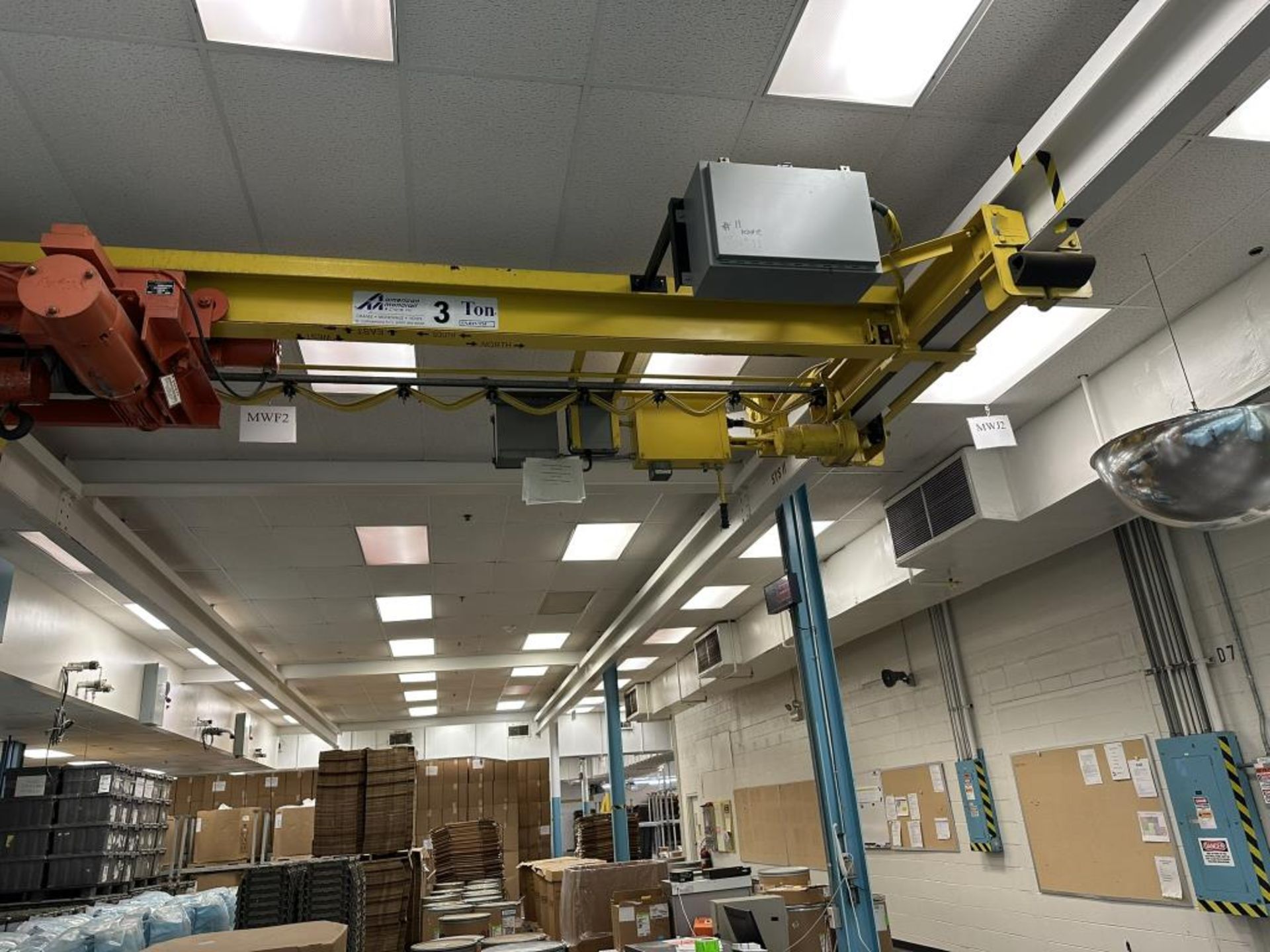 American Monorail 3-Ton Overhead Crane - Image 4 of 4