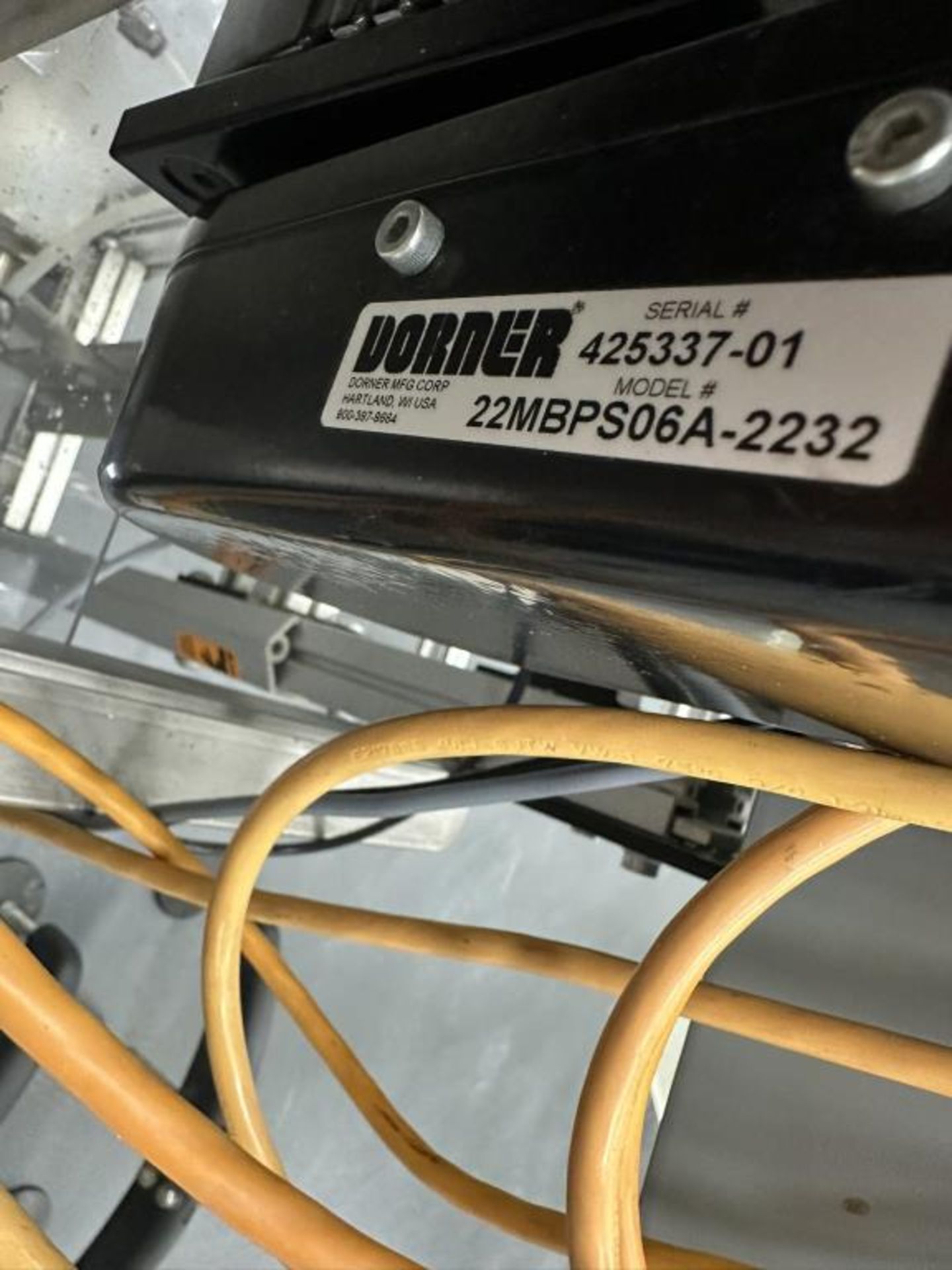Dorner 2200 Series 6" Belt Conveyor - Image 3 of 4