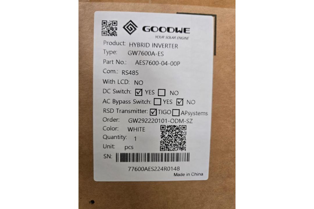 GoodWe Inverters, 7600W - Image 4 of 4