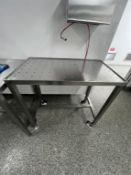 Stainless Steel Benches and Tables