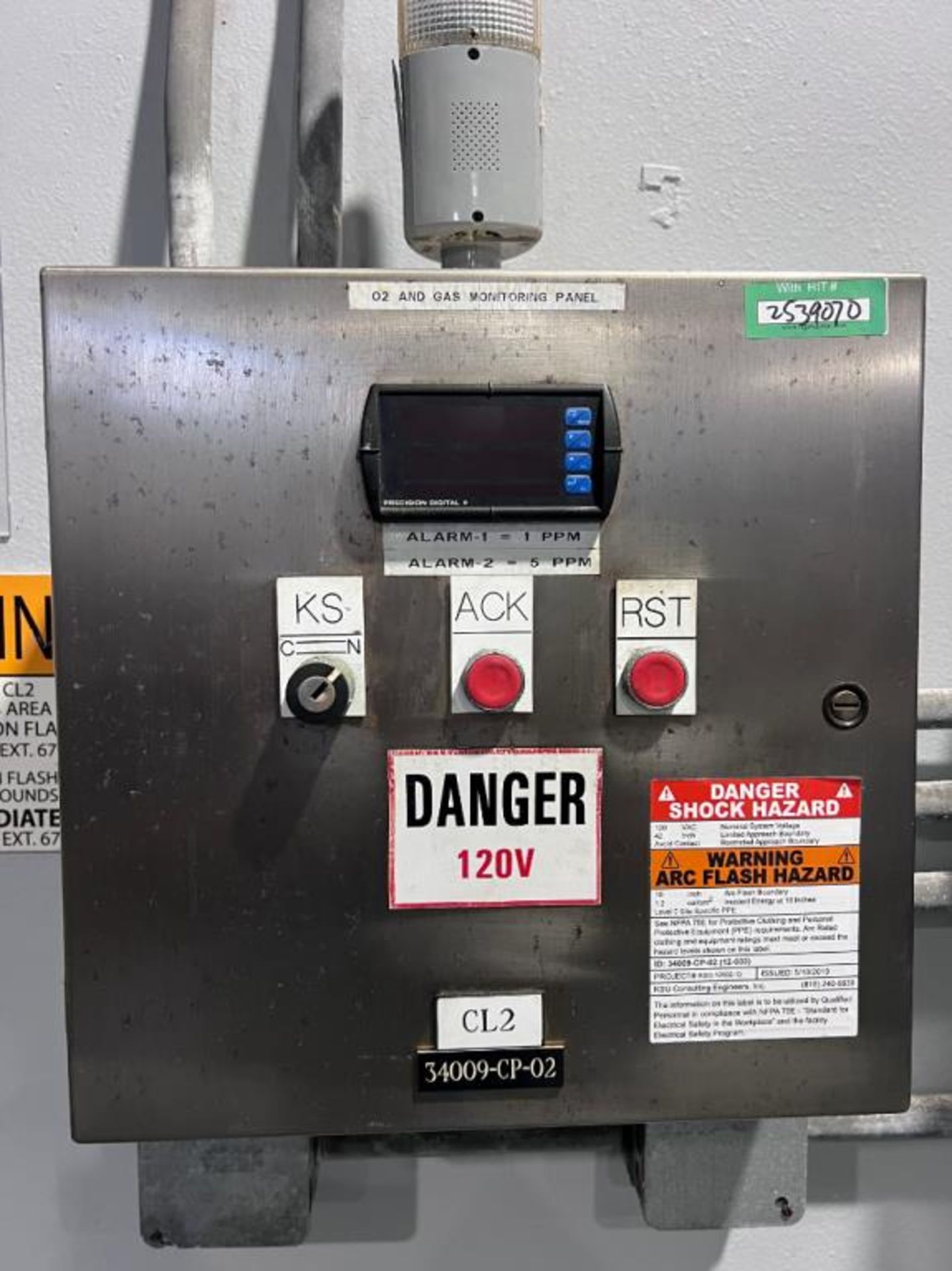 O2 and Gas Monitoring Panels - Image 5 of 10
