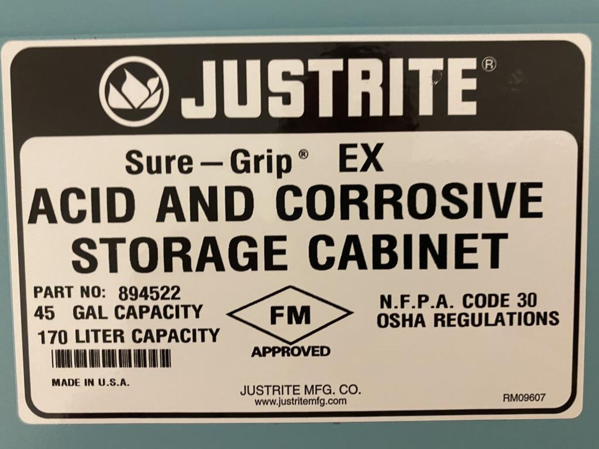 Acid & Corrosive Storage Cabinet - Image 4 of 4