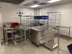 Stainless Steel Carts, Racks & Tables