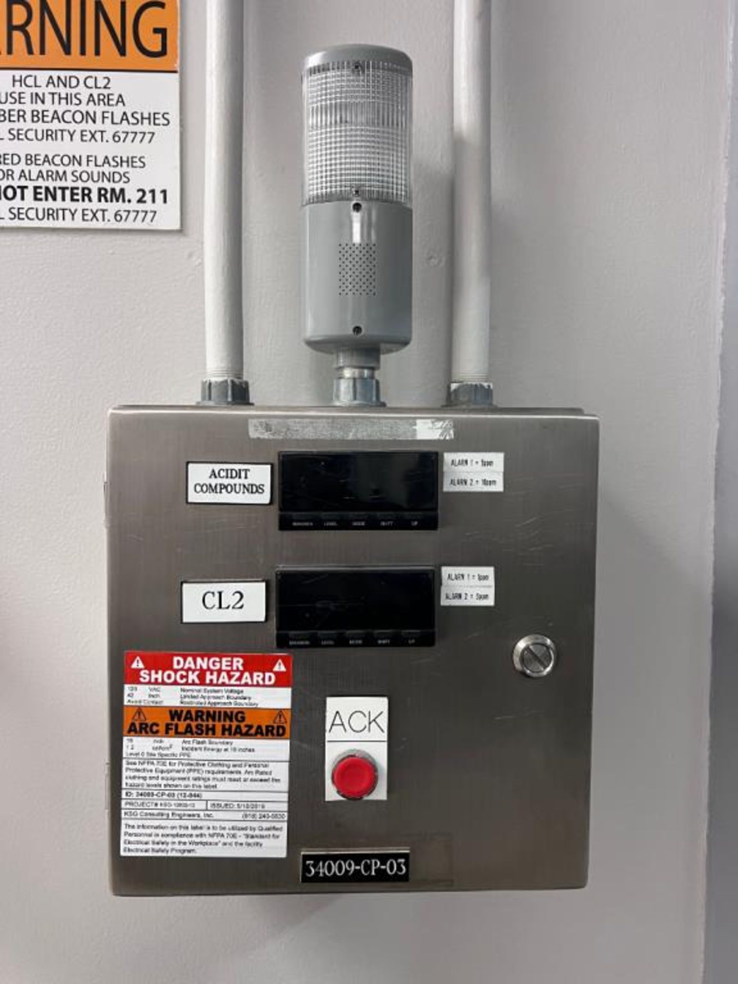 O2 and Gas Monitoring Panels - Image 8 of 10