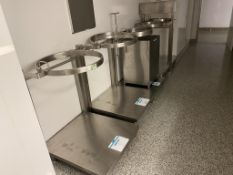Stainless Steel Gowning Receptacles