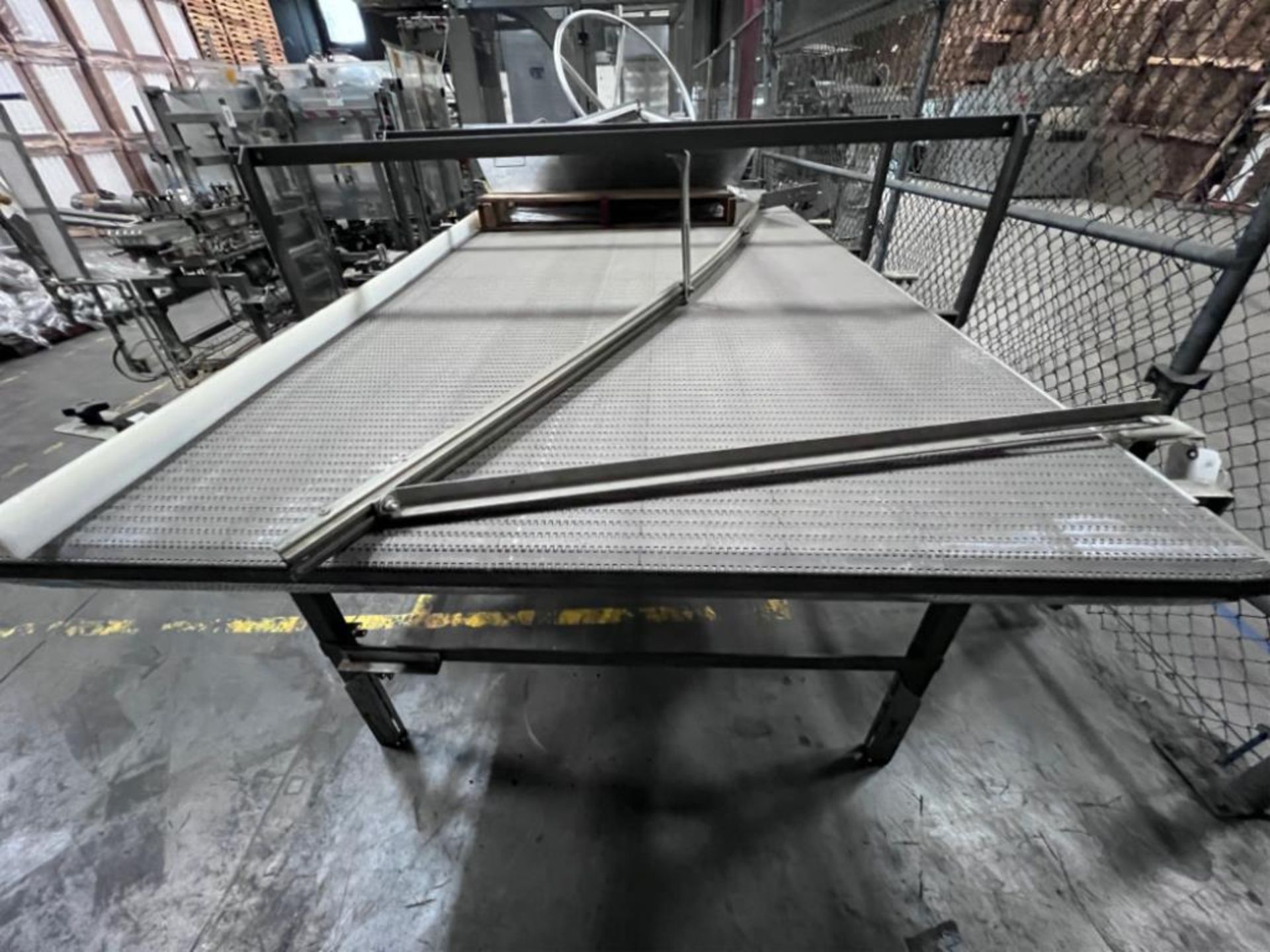 54" x 10' Stainless Steel Accumulation Conveyor - Image 2 of 9