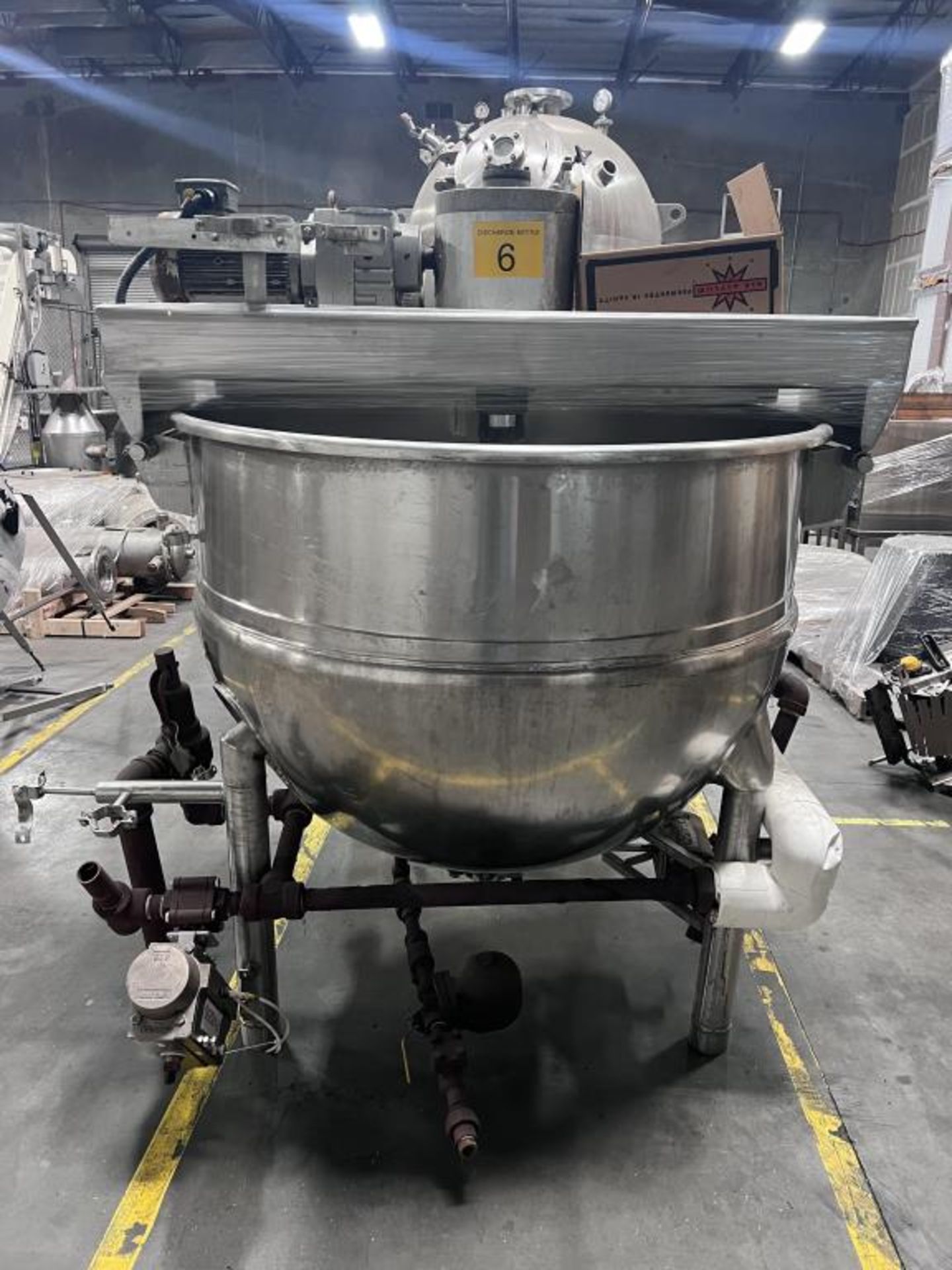 Hamilton 250 Gallon Vacuum Cook Kettle - Image 2 of 7