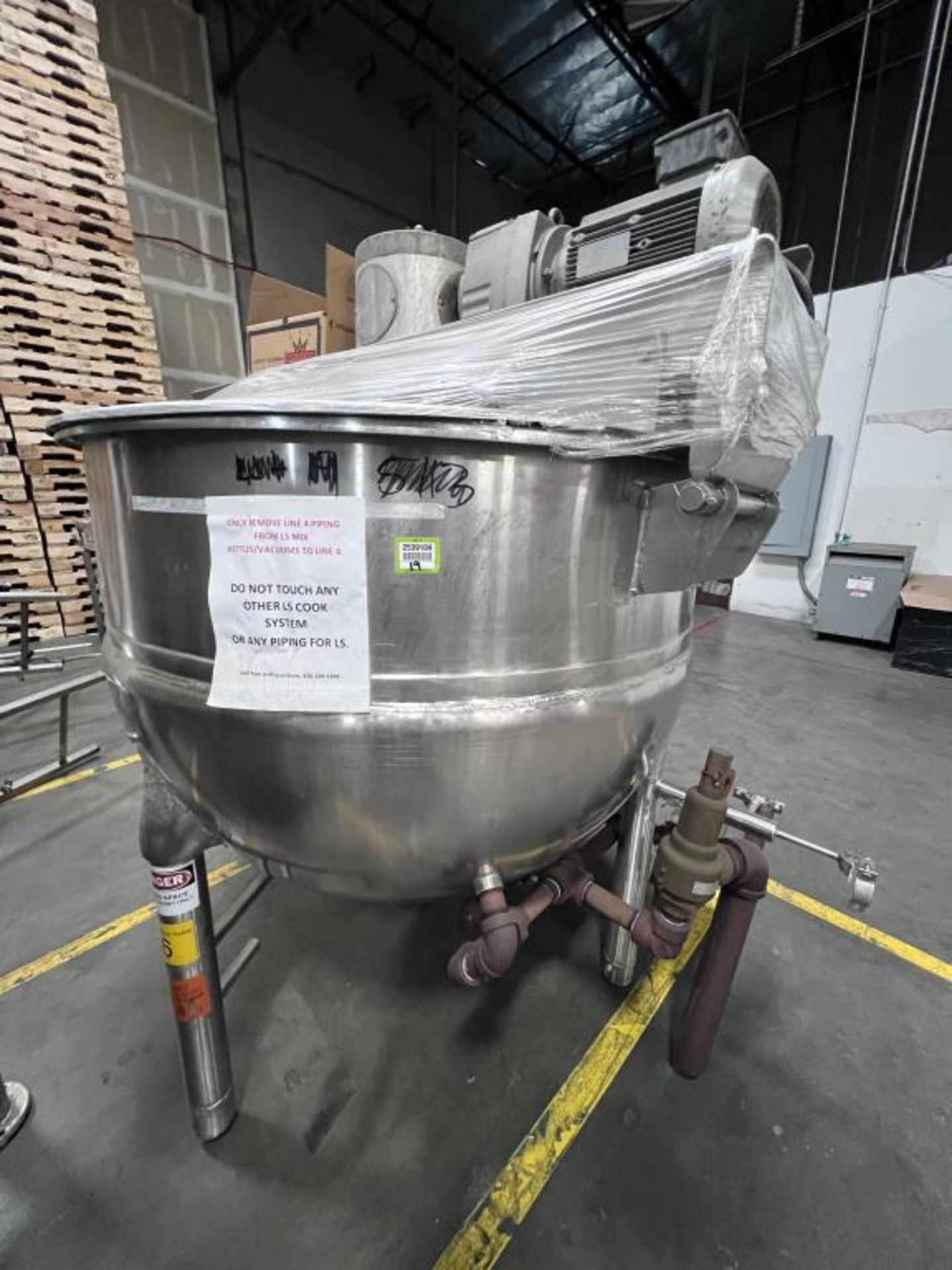Hamilton 250 Gallon Vacuum Cook Kettle