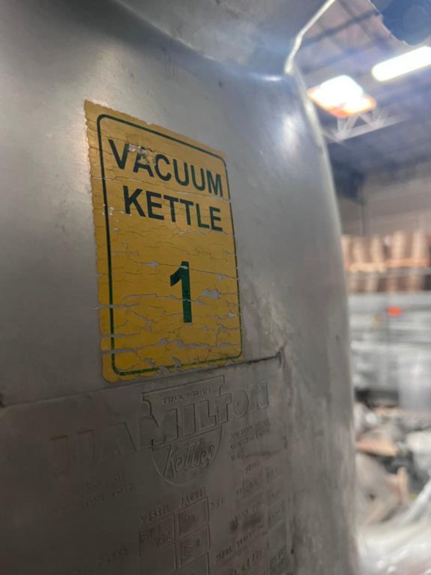 Hamilton Kettles 250 Gallon Vacuum Cook Kettle - Image 6 of 10