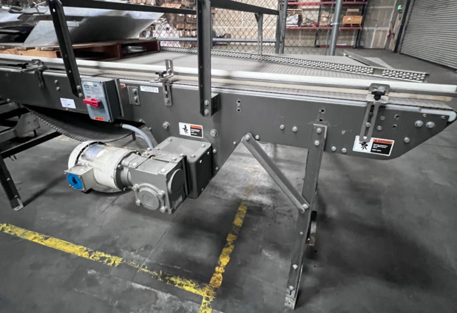 54" x 10' Stainless Steel Accumulation Conveyor - Image 9 of 9