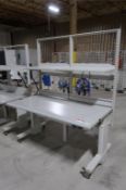 BOSTONtec Electric Adjustable-Height Work Table