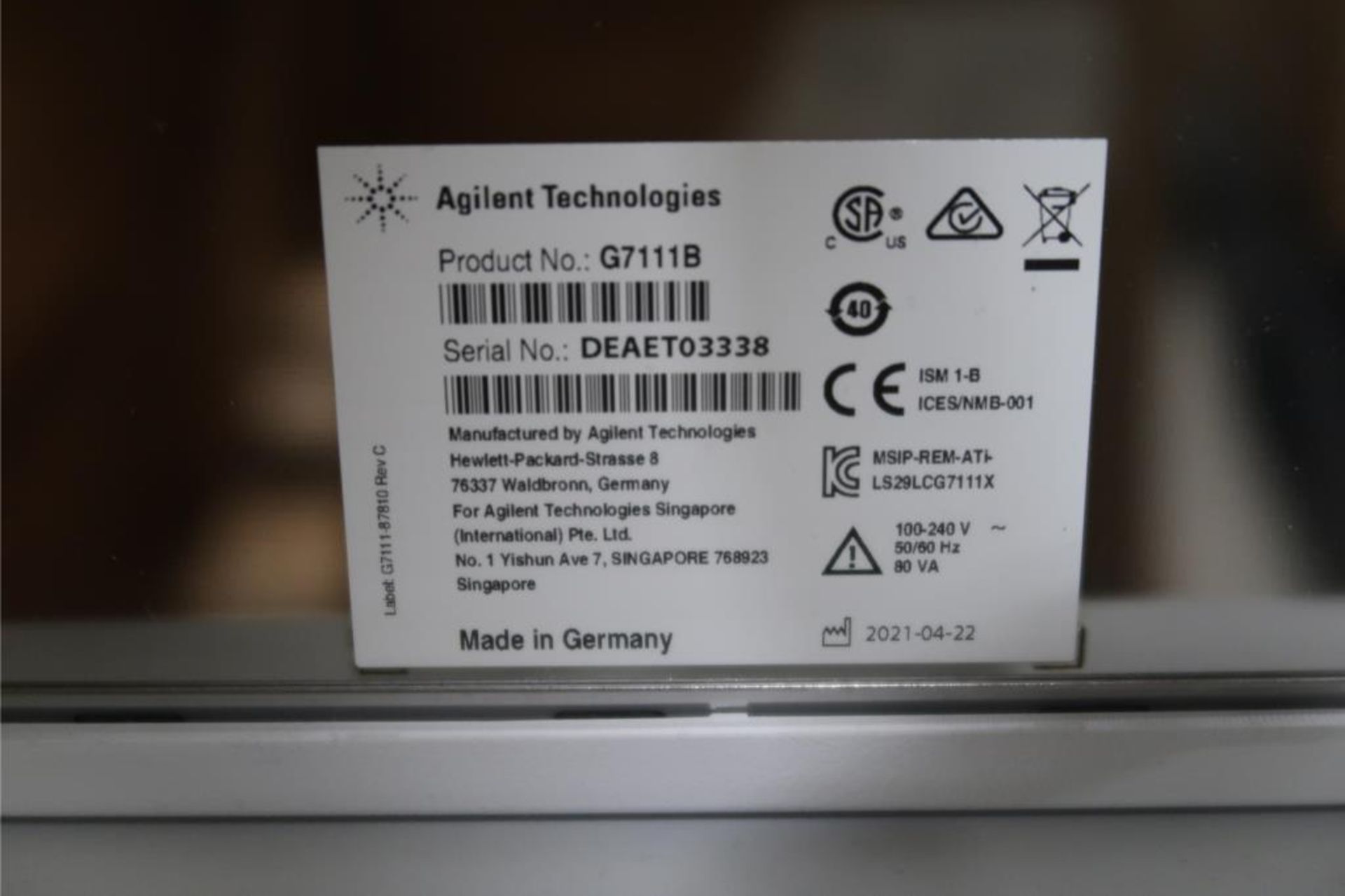 Agilent HPLC System - Image 24 of 26