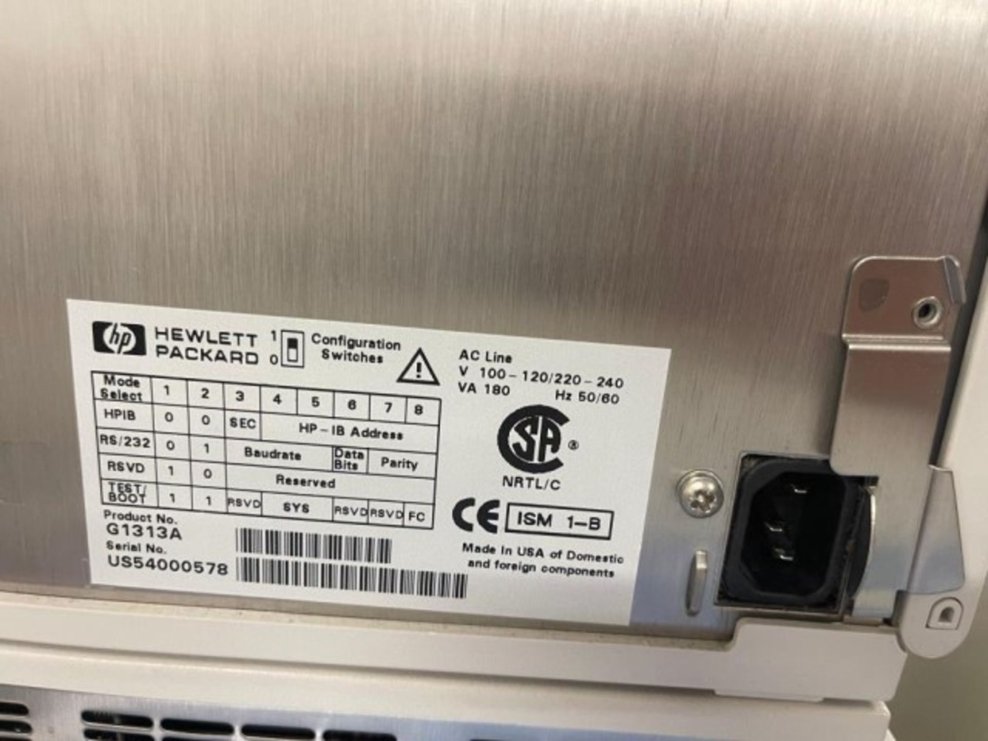 Hewlett Packard HPLC - Image 6 of 8