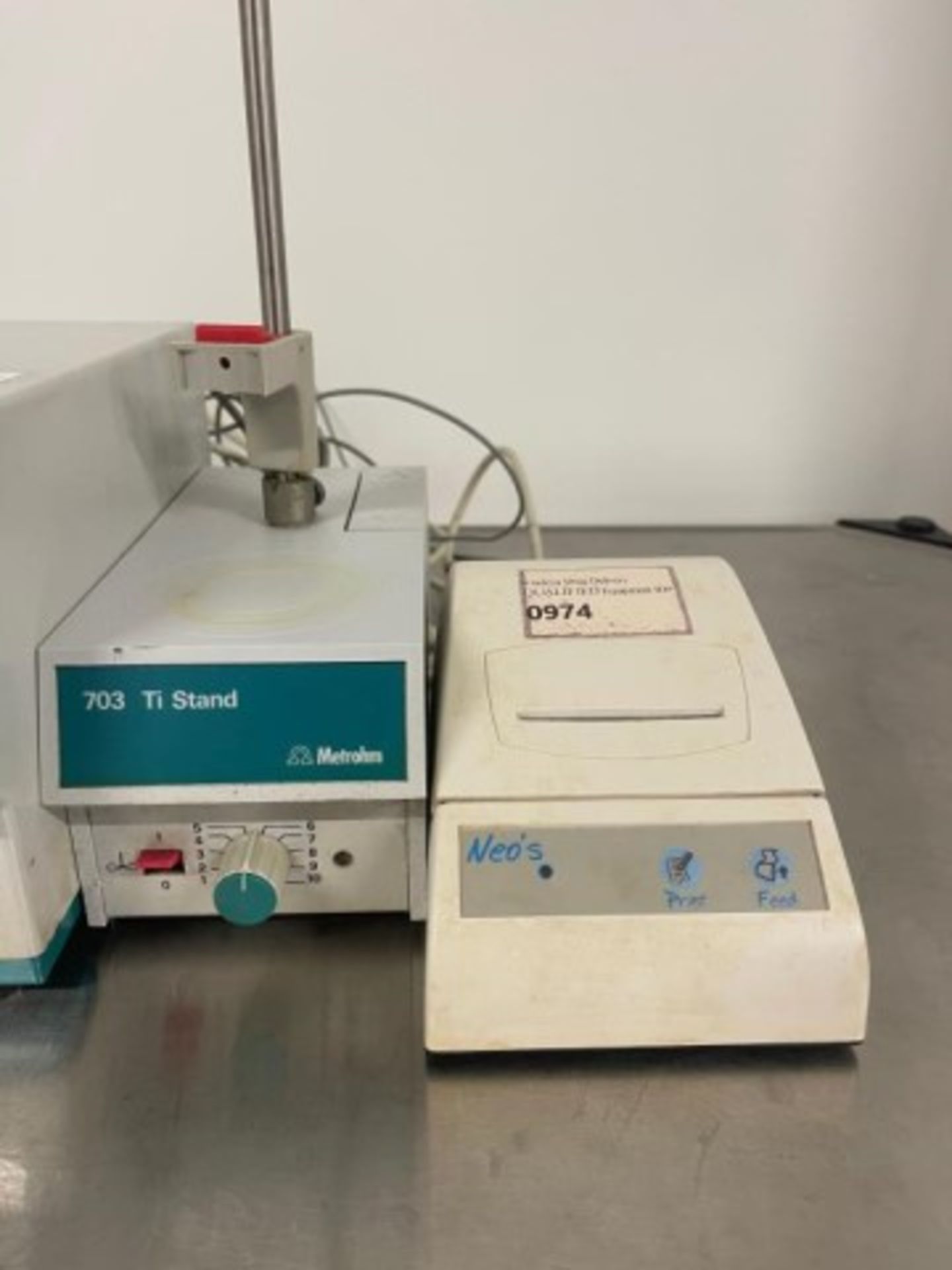Brinkmann 831 KF Coulometer - Image 3 of 5